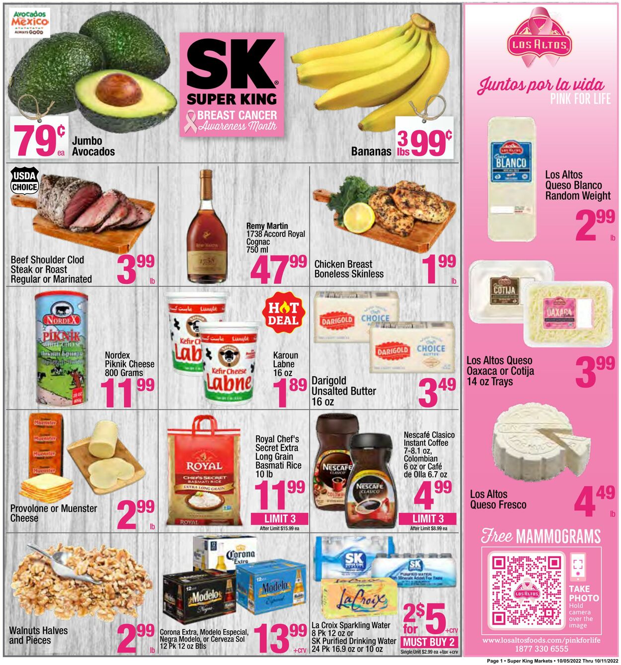 Weekly ad Super King Markets 10/05/2022 - 10/11/2022