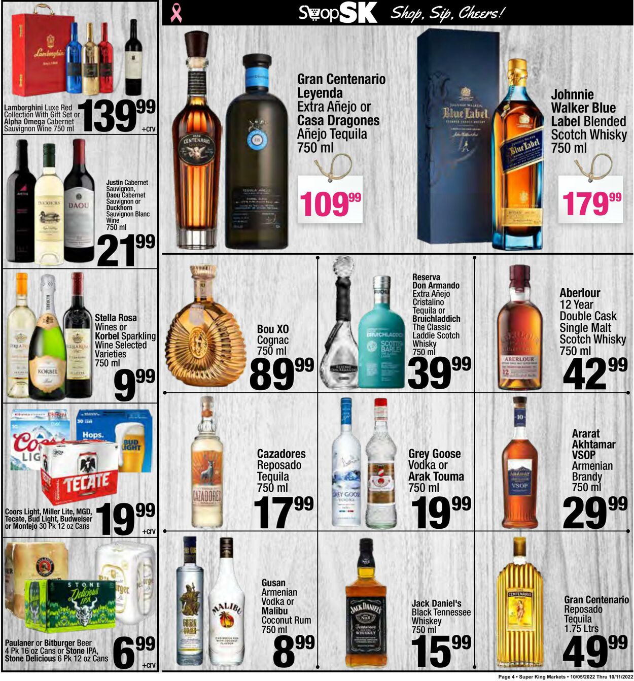 Weekly ad Super King Markets 10/05/2022 - 10/11/2022
