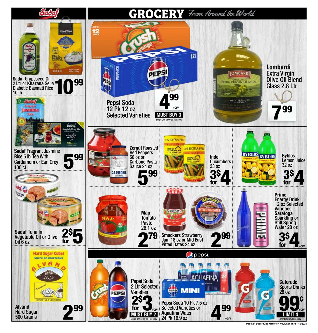 Weekly ad Super King Markets 07/11/2024 - 07/17/2024