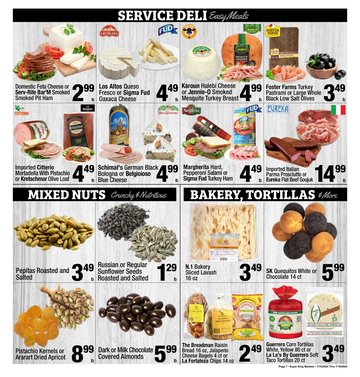 Weekly ad Super King Markets 07/11/2024 - 07/17/2024