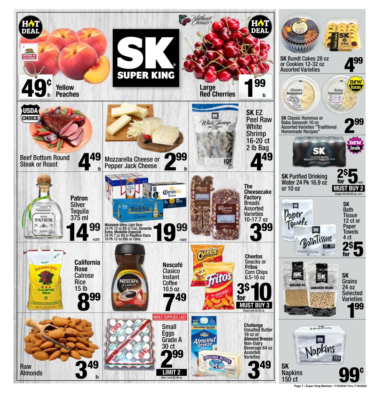 Weekly ad Super King Markets - sk Jul 11, 2024 - Jul 17, 2024