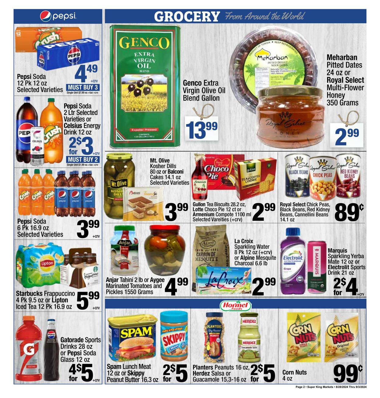 Weekly ad Super King Markets 08/28/2024 - 09/03/2024