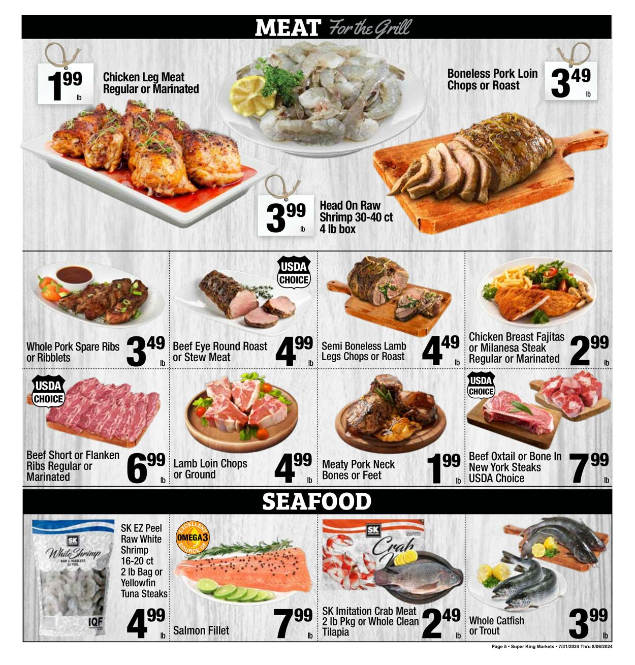 Weekly ad Super King Markets 07/31/2024 - 08/06/2024