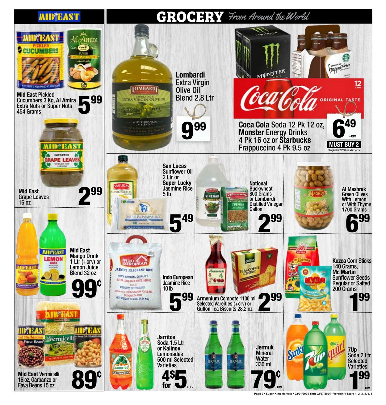 Weekly ad Super King Markets 02/21/2024 - 02/27/2024