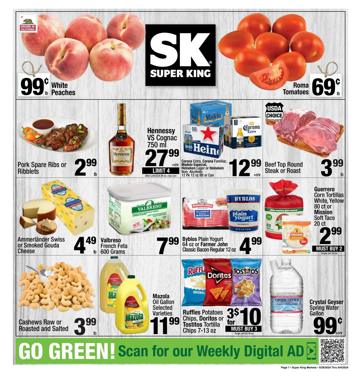 Weekly ad Super King Markets - super May 29, 2024 - Jun 4, 2024