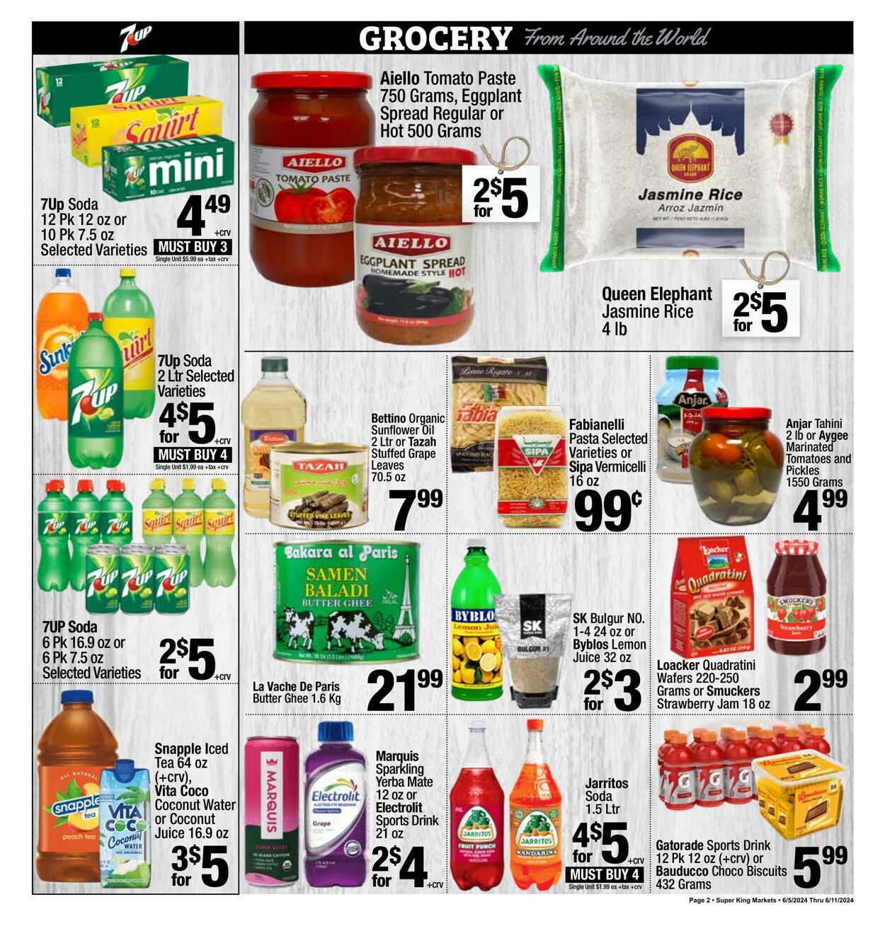 Weekly ad Super King Markets 06/05/2024 - 06/11/2024