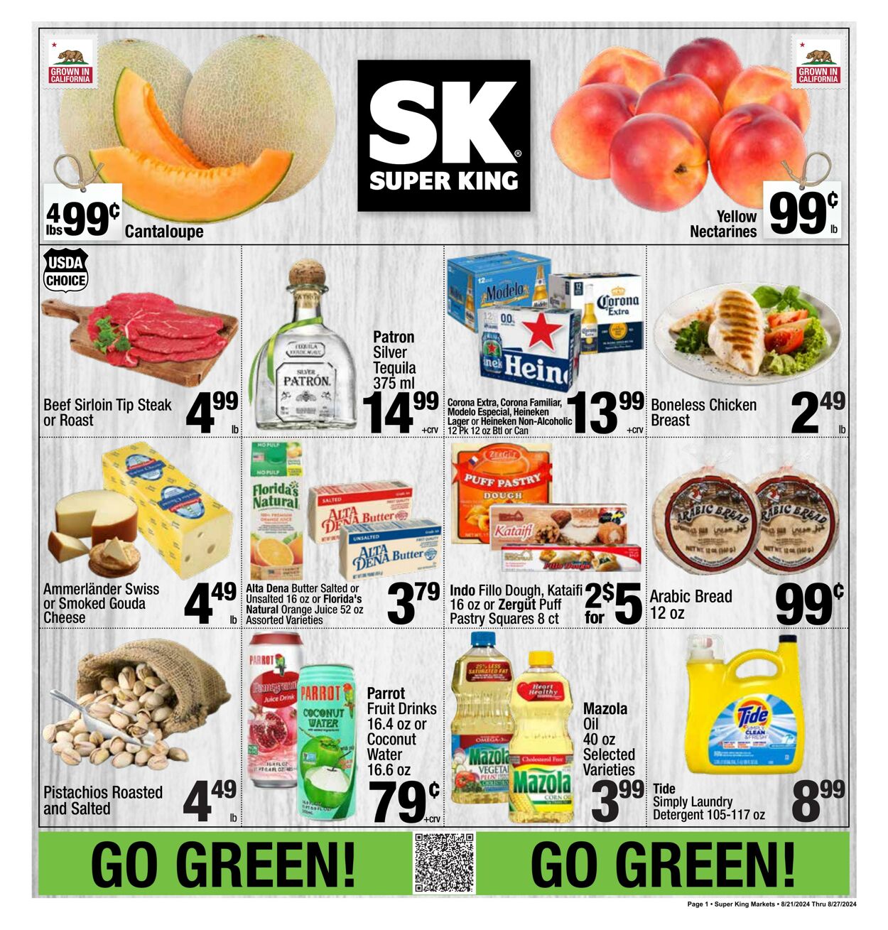 Weekly ad Super King Markets 08/21/2024 - 08/27/2024