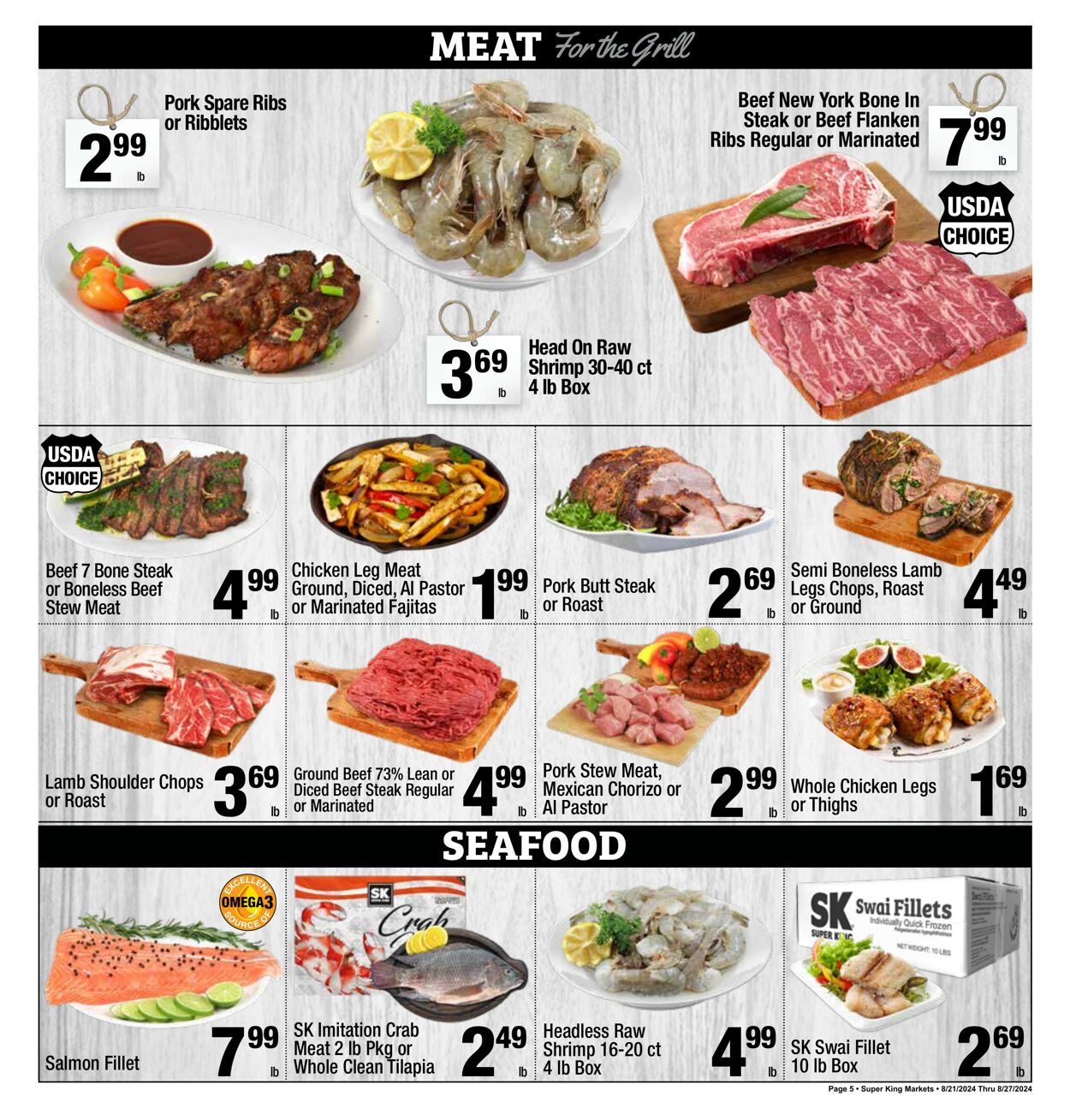 Weekly ad Super King Markets 08/21/2024 - 08/27/2024