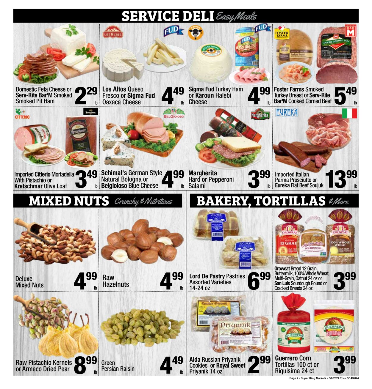 Weekly ad Super King Markets 05/08/2024 - 05/14/2024