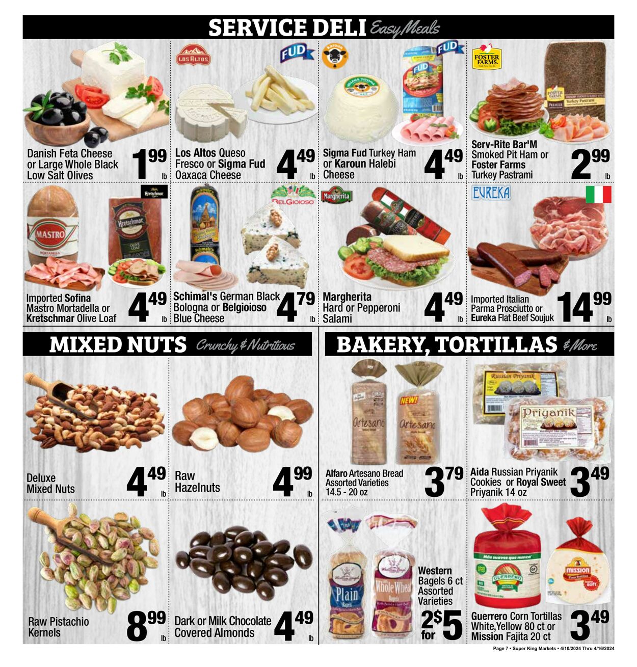 Weekly ad Super King Markets 04/10/2024 - 04/16/2024