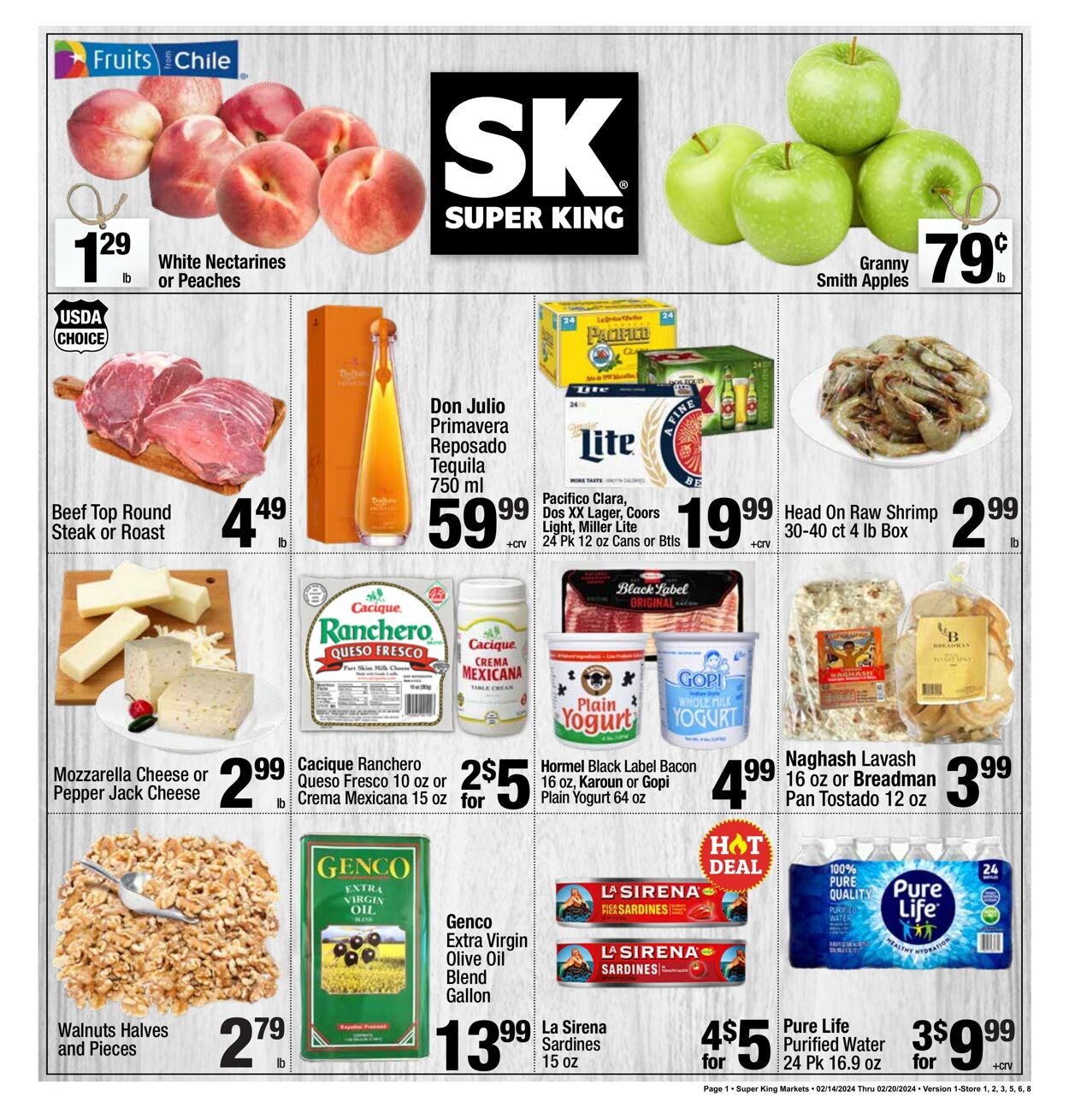Weekly ad Super King Markets - super king market Apr 17, 2024 - Apr 23, 2024