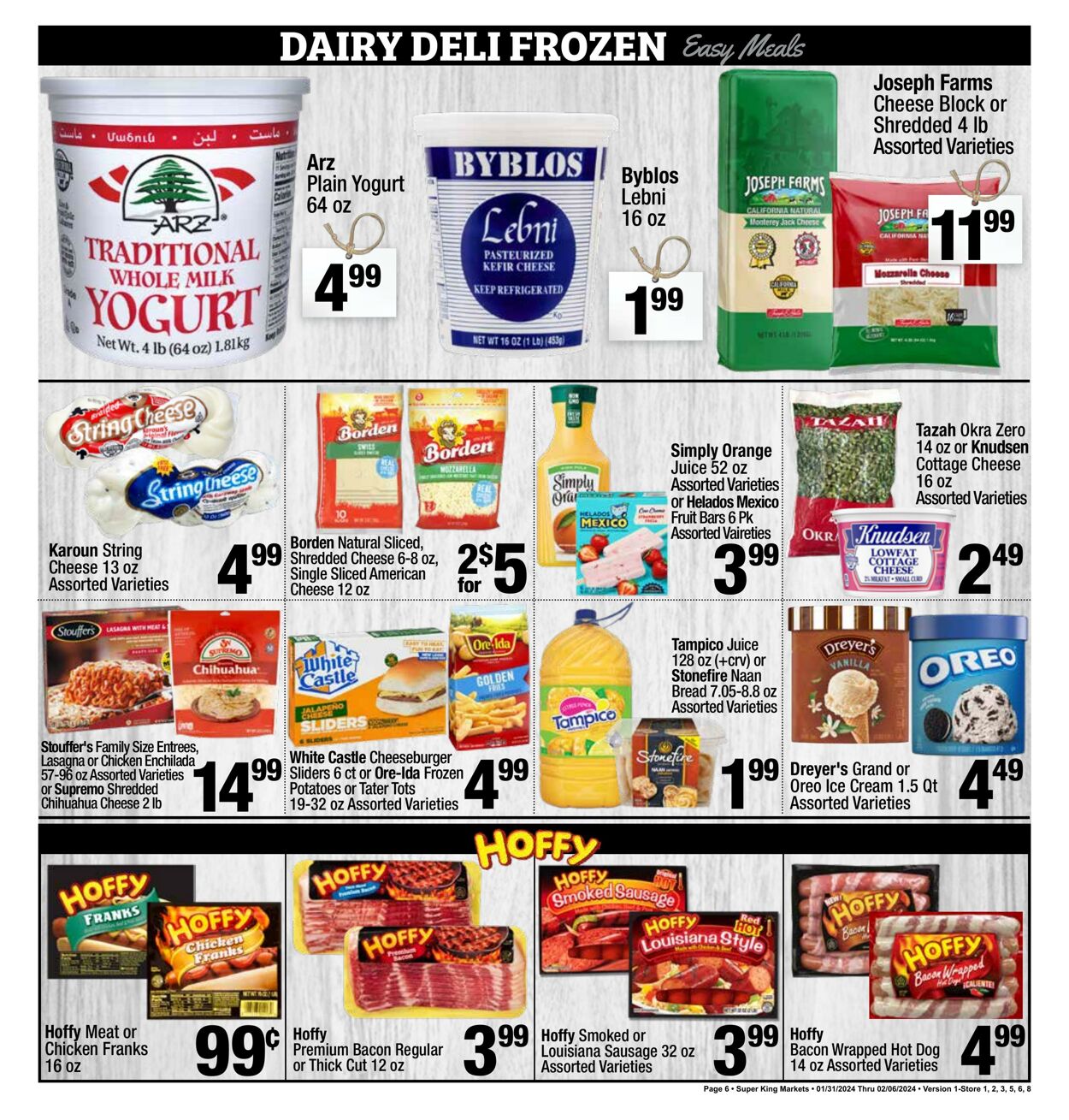 Weekly ad Super King Markets 01/31/2024 - 02/06/2024