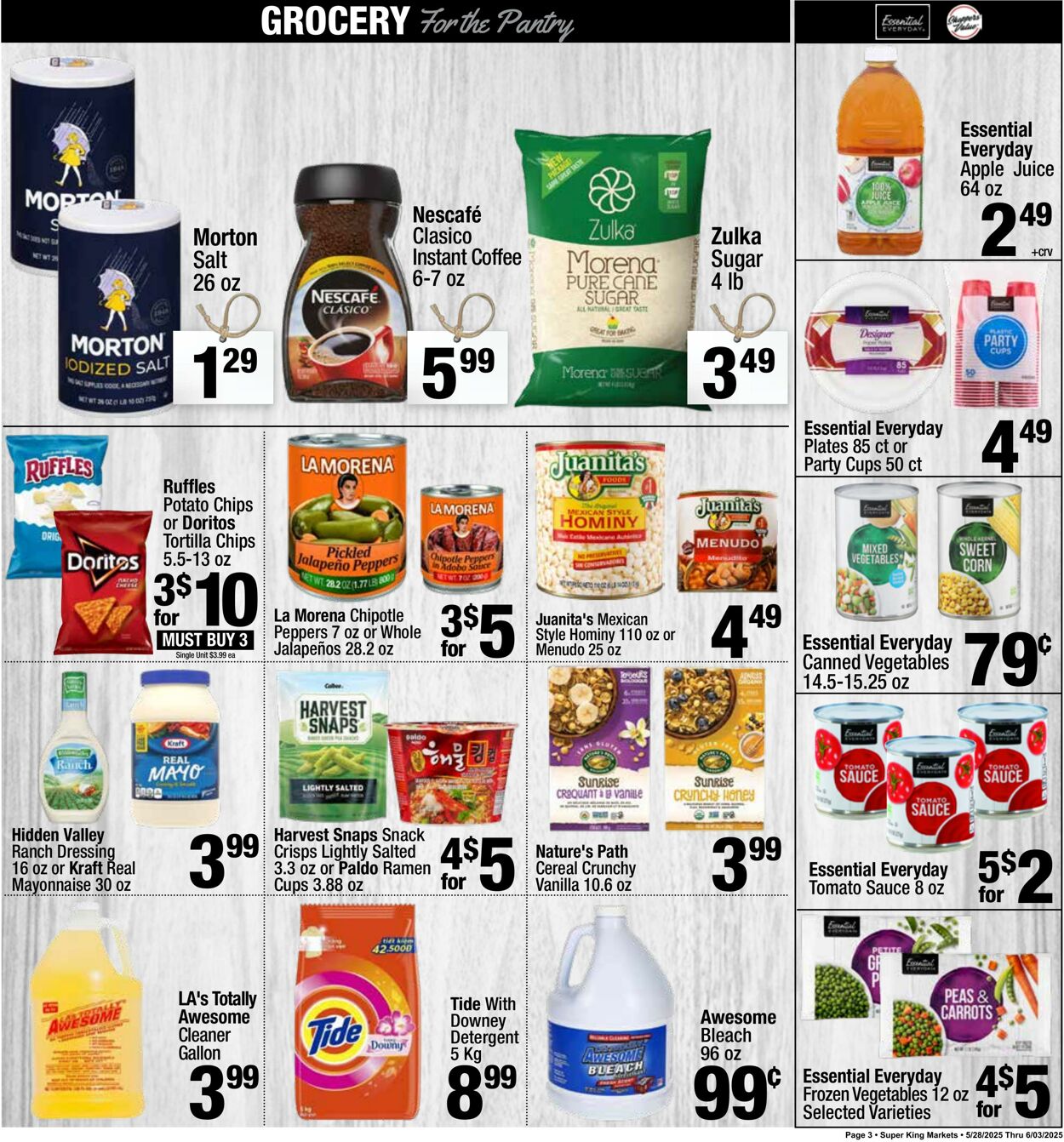 Weekly ad Super King Markets 05/28/2025 - 06/04/2025