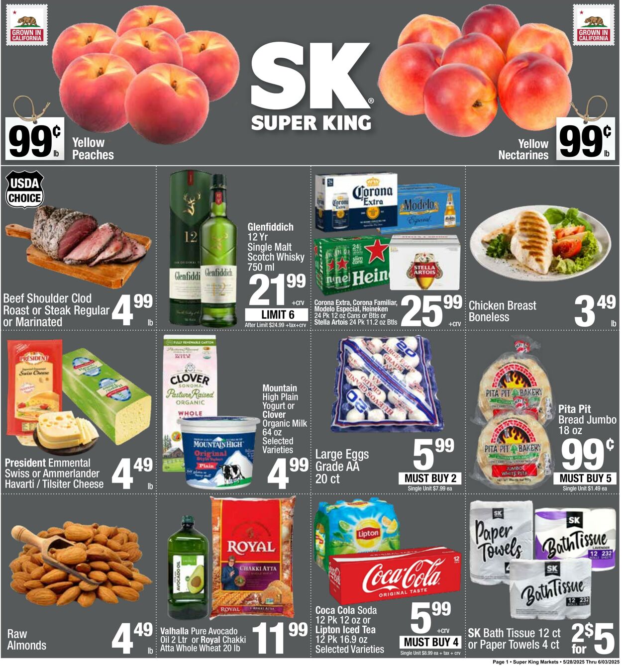 Weekly ad Super King Markets 05/28/2025 - 06/04/2025