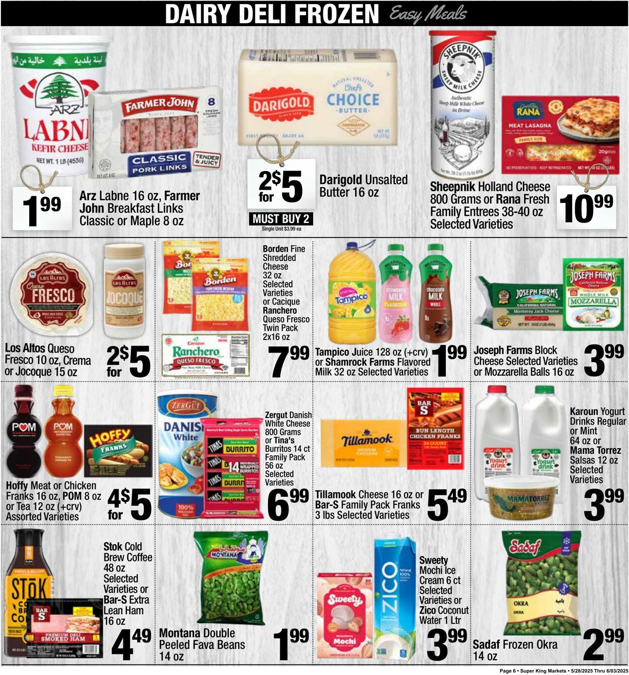 Weekly ad Super King Markets 05/28/2025 - 06/04/2025
