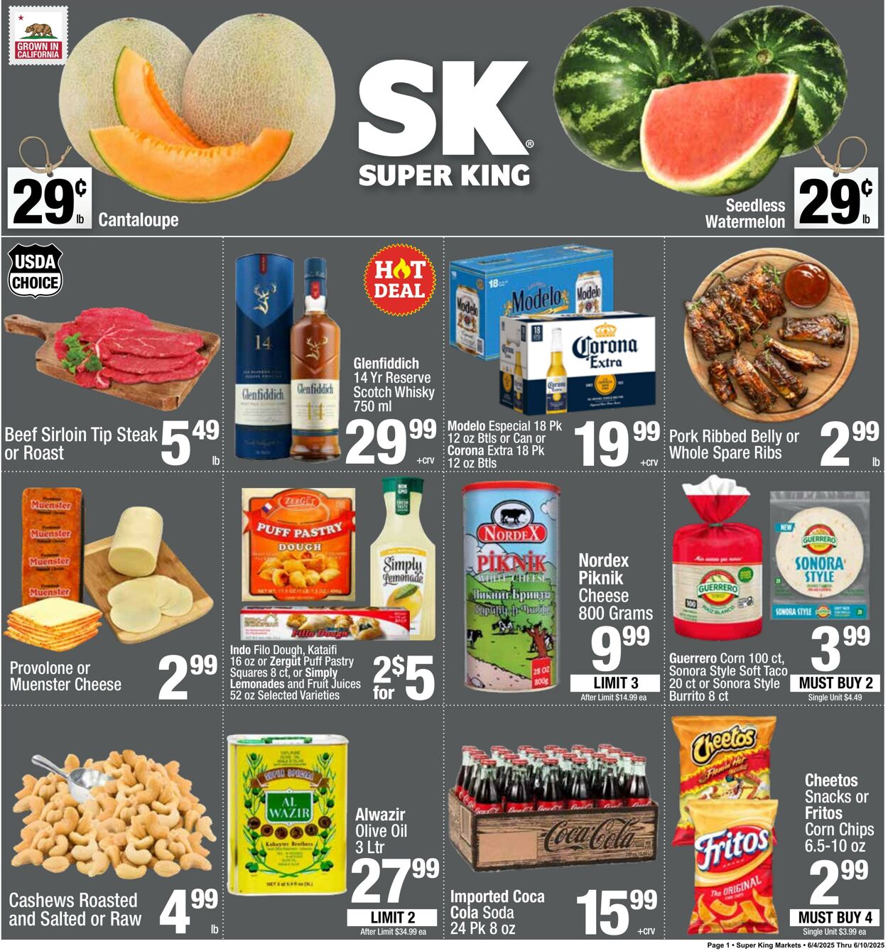 Weekly ad Super King Markets 06/04/2025 - 06/18/2025
