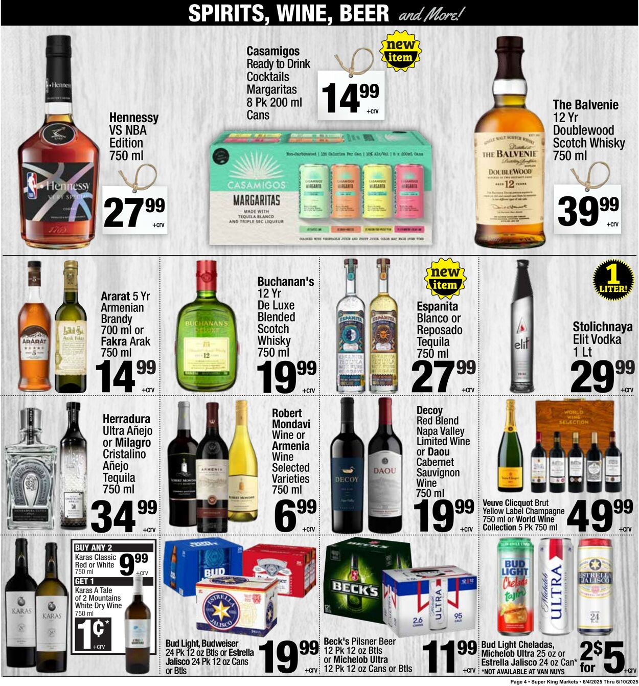 Weekly ad Super King Markets 06/04/2025 - 06/18/2025