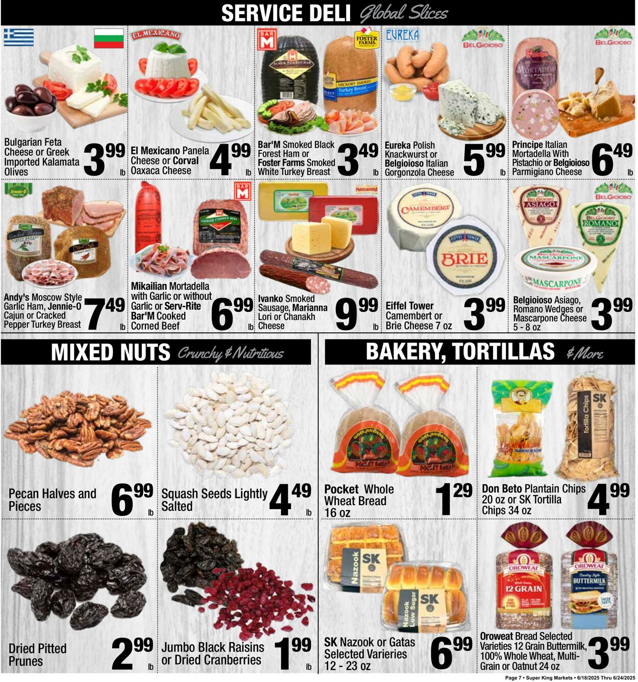Weekly ad Super King Markets 06/20/2025 - 07/04/2025