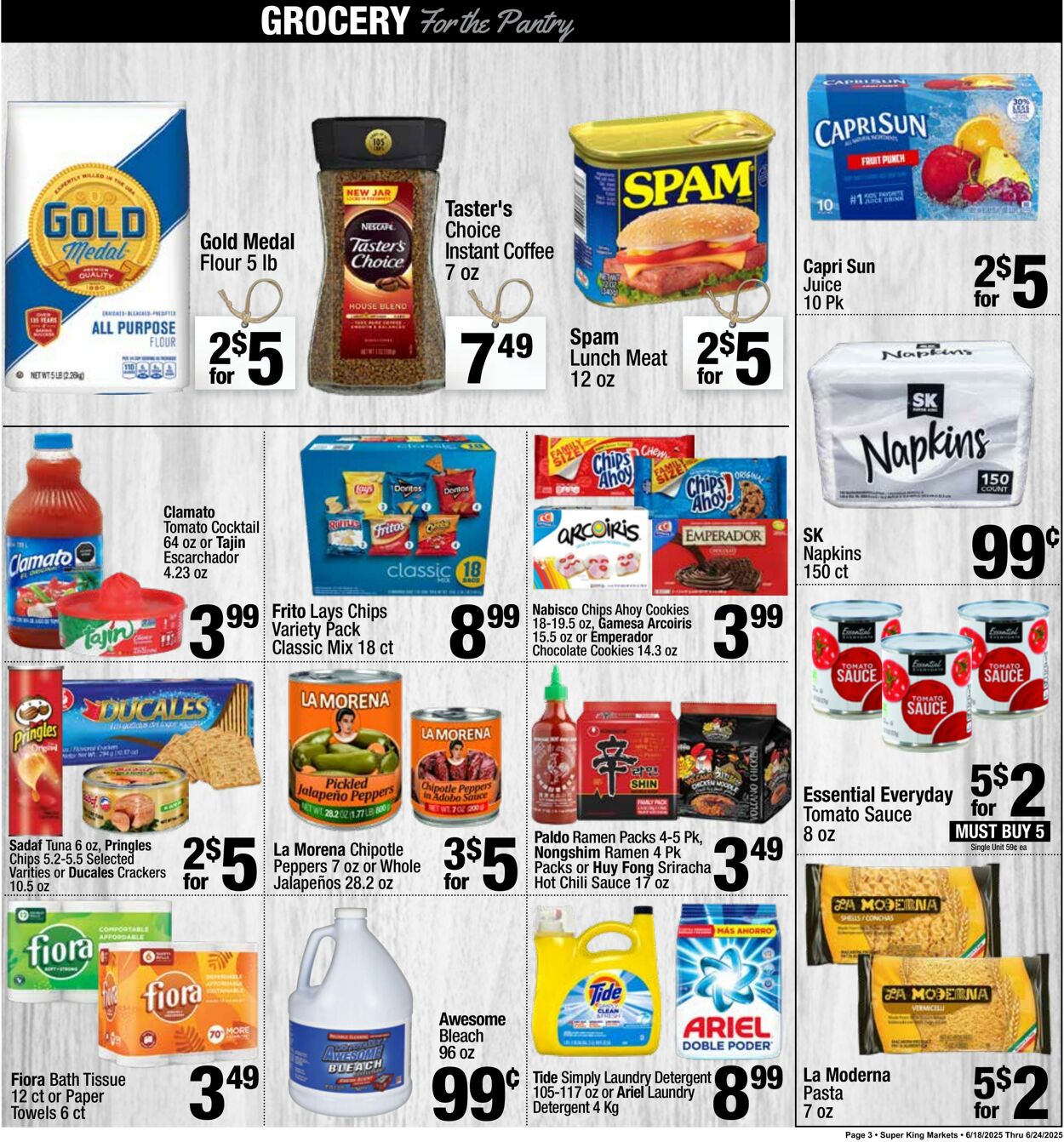 Weekly ad Super King Markets 06/20/2025 - 07/04/2025