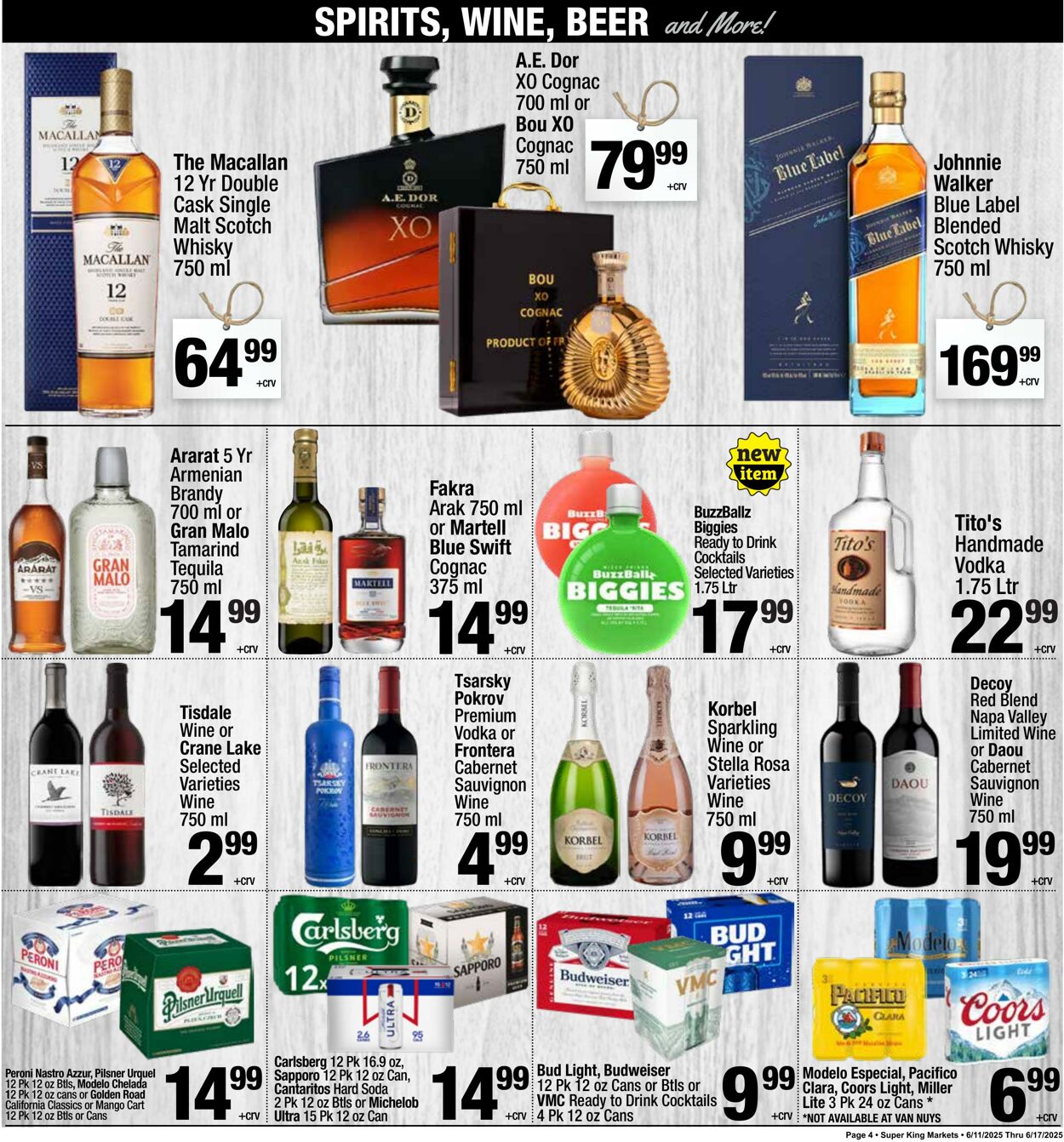 Weekly ad Super King Markets 06/12/2025 - 06/26/2025