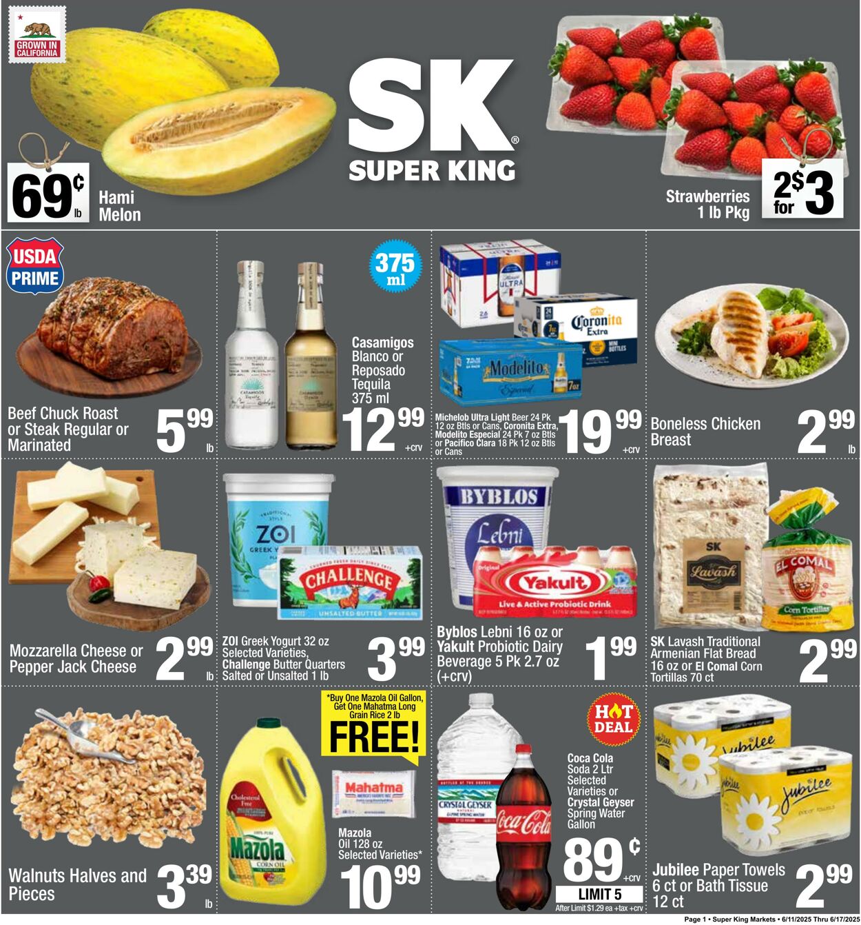 Weekly ad Super King Markets 06/12/2025 - 06/26/2025