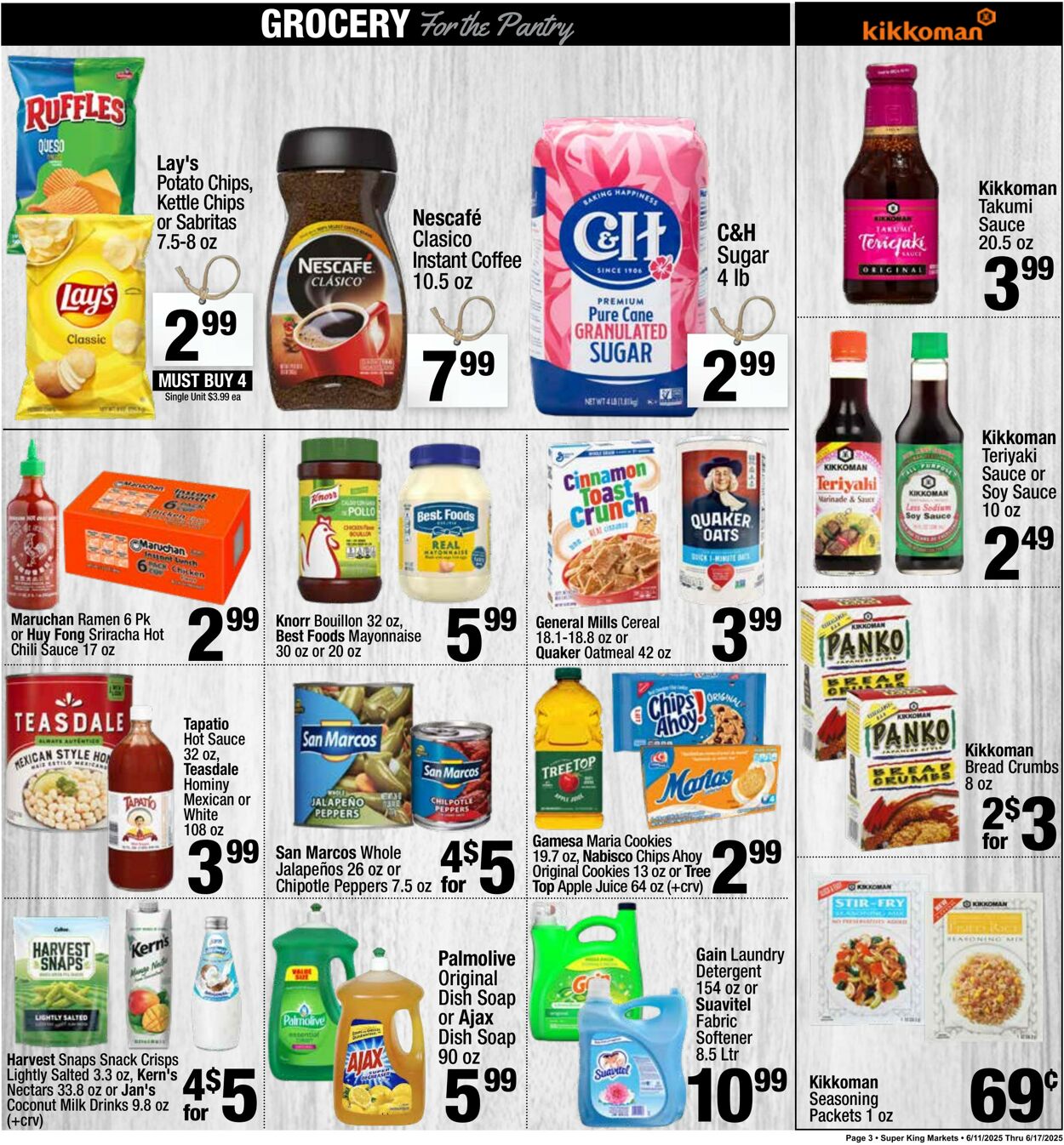 Weekly ad Super King Markets 06/12/2025 - 06/26/2025