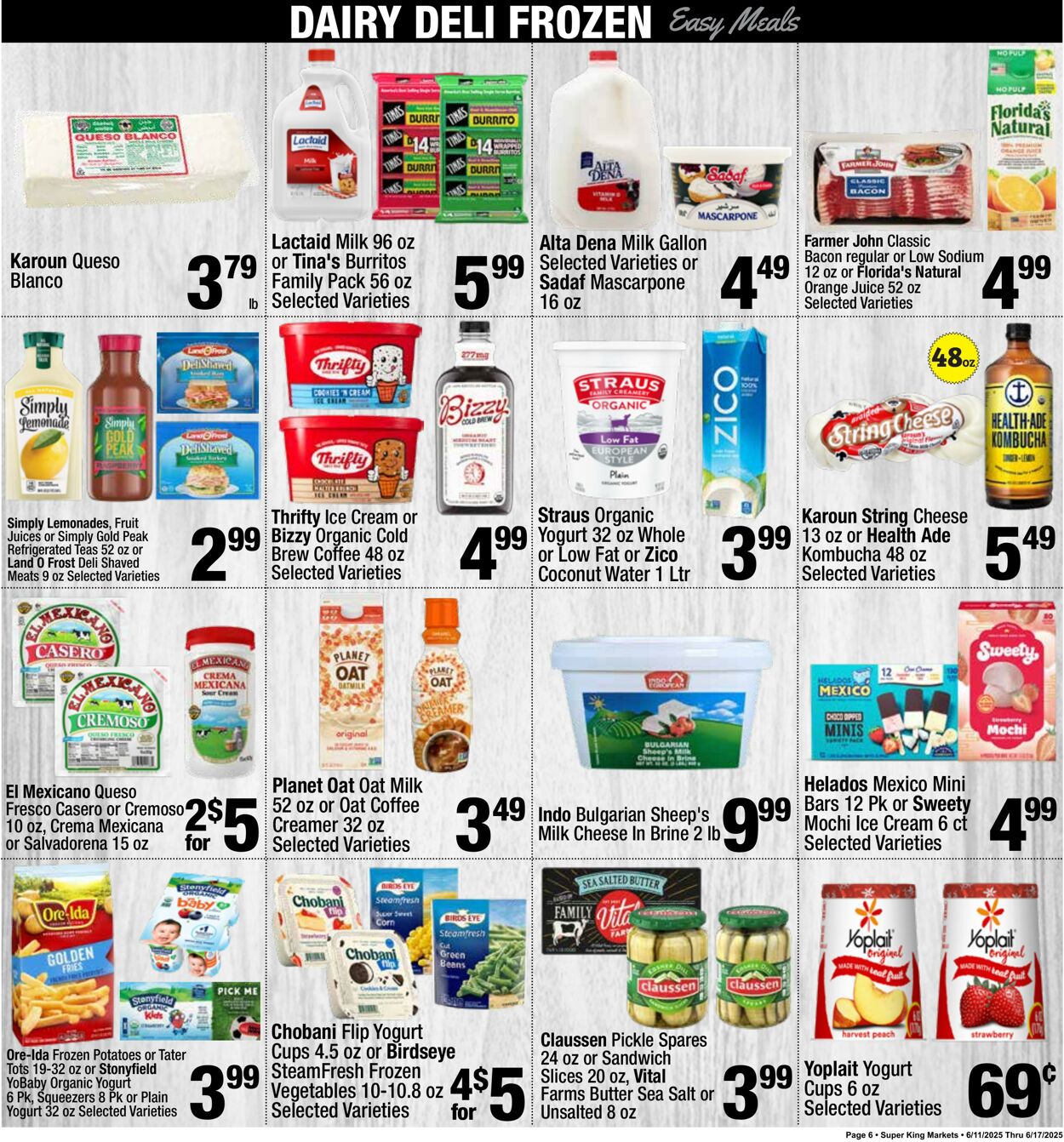 Weekly ad Super King Markets 06/12/2025 - 06/26/2025