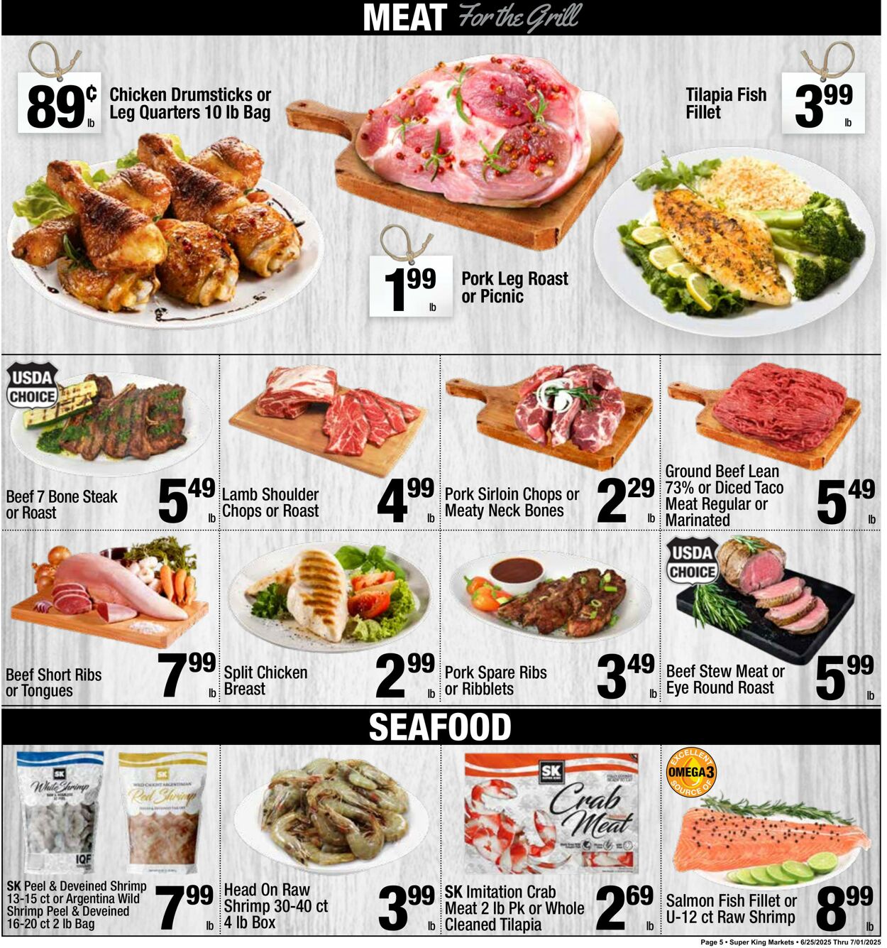 Weekly ad Super King Markets 06/26/2025 - 07/03/2025
