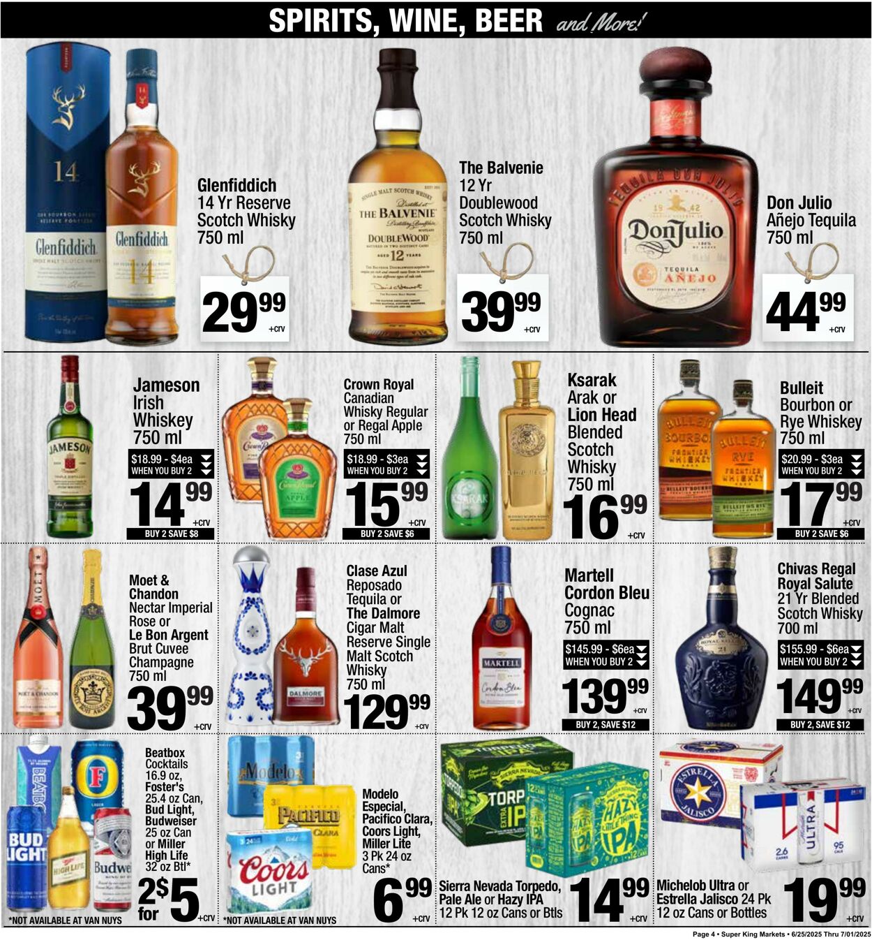 Weekly ad Super King Markets 06/26/2025 - 07/03/2025