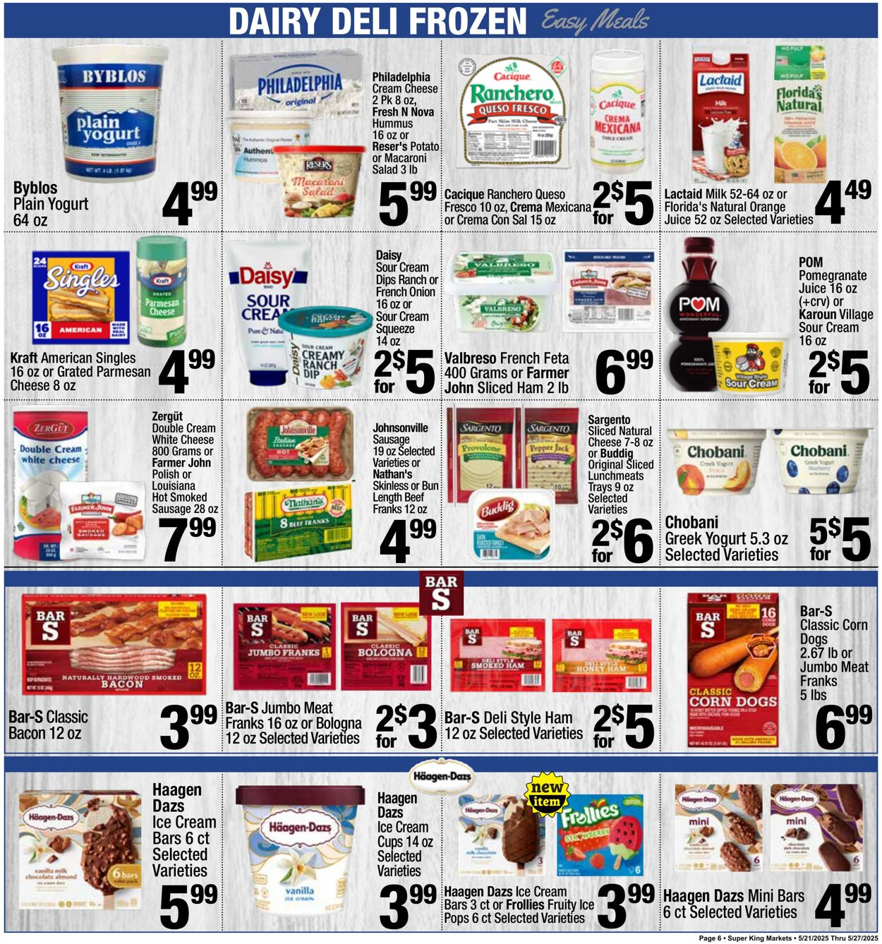 Weekly ad Super King Markets 05/21/2025 - 06/04/2025