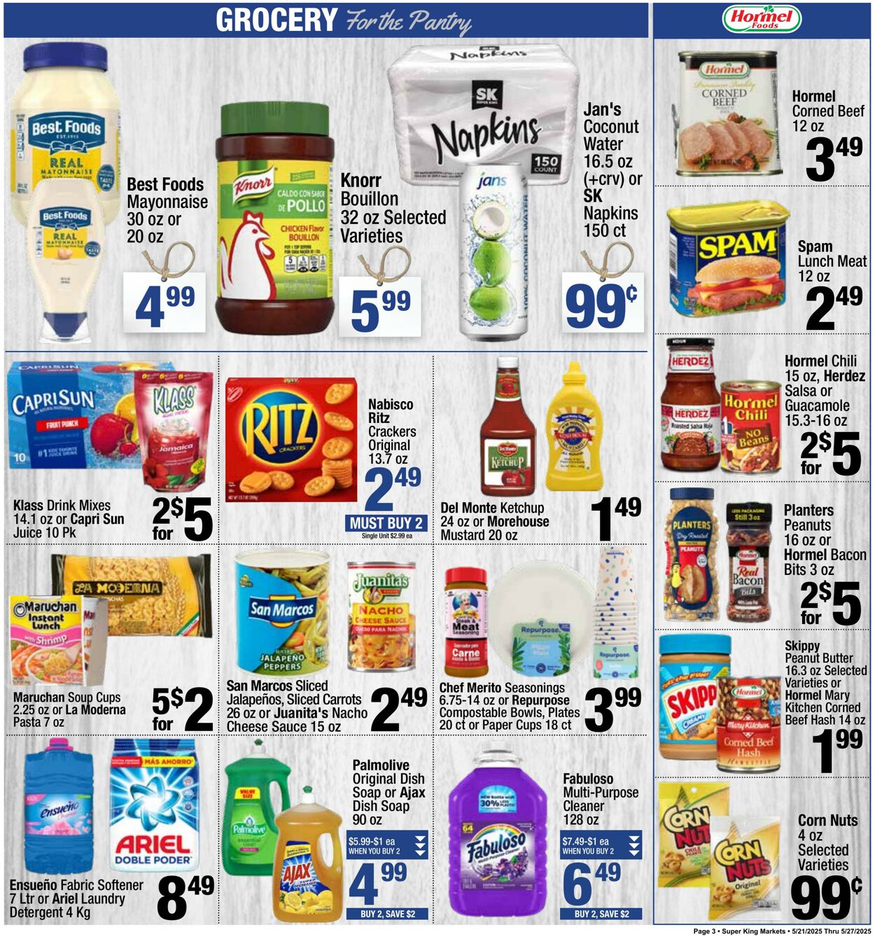 Weekly ad Super King Markets 05/21/2025 - 06/04/2025