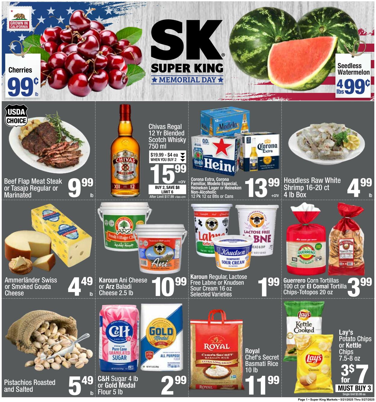Weekly ad Super King Markets 05/21/2025 - 06/04/2025