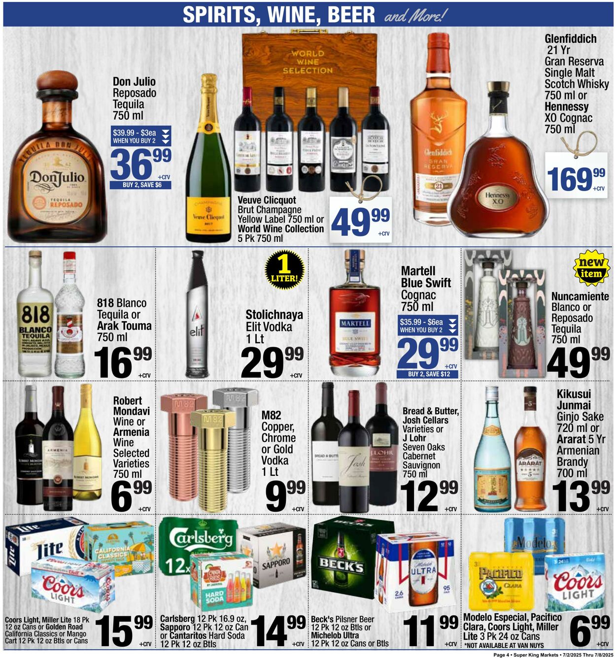 Weekly ad Super King Markets 07/02/2025 - 07/16/2025