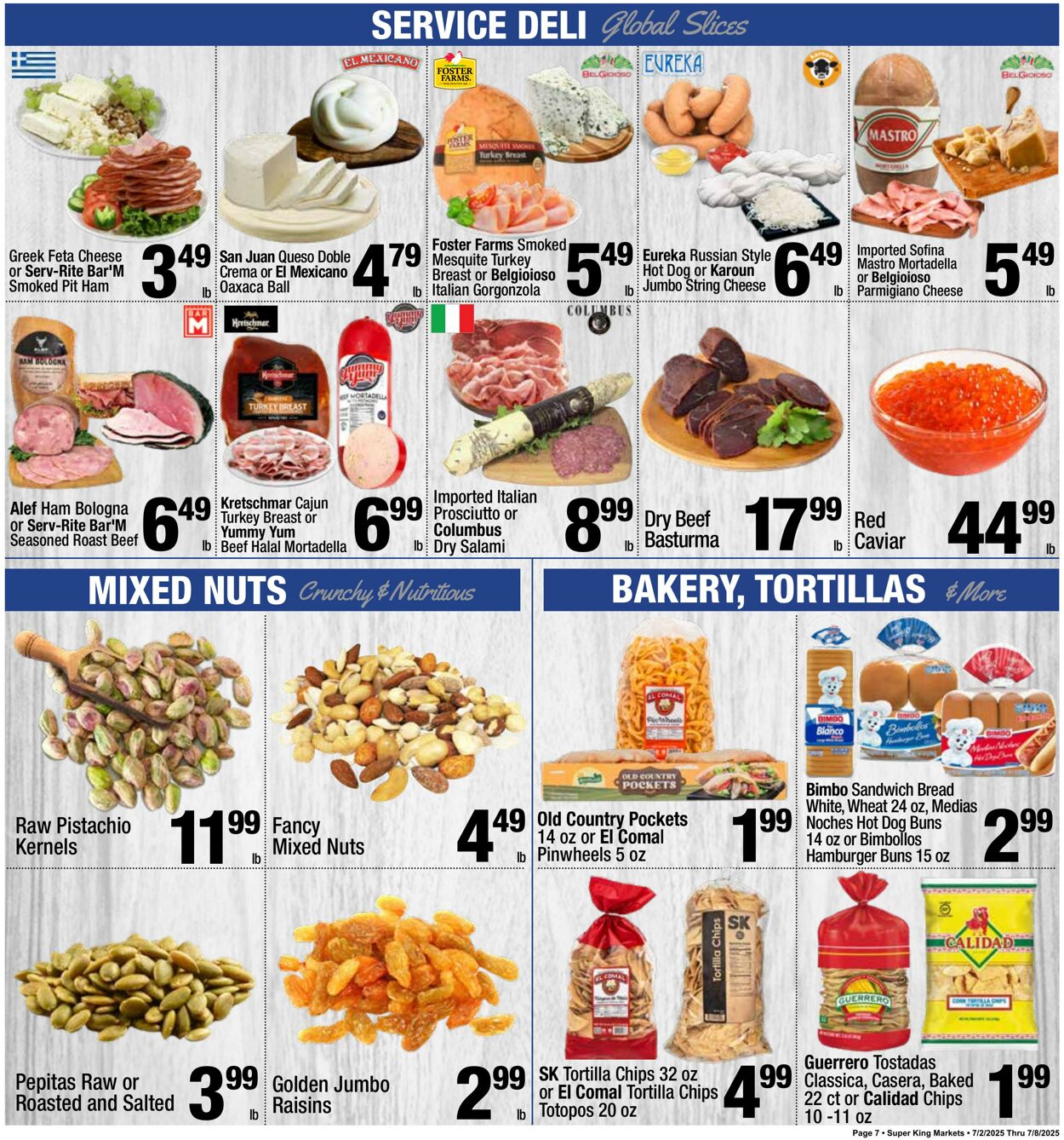 Weekly ad Super King Markets 07/02/2025 - 07/16/2025
