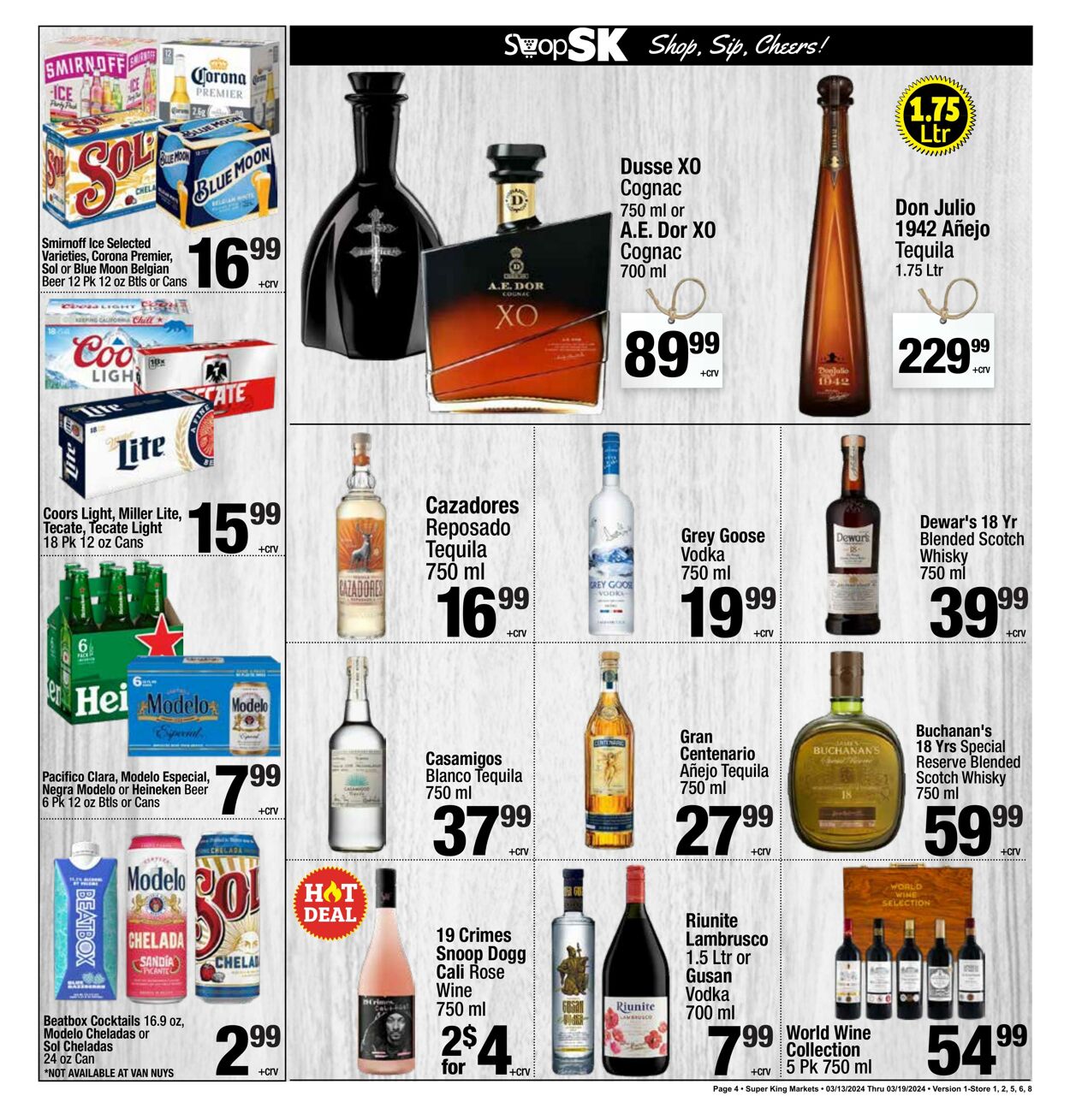 Weekly ad Super King Markets 03/12/2024 - 03/19/2024