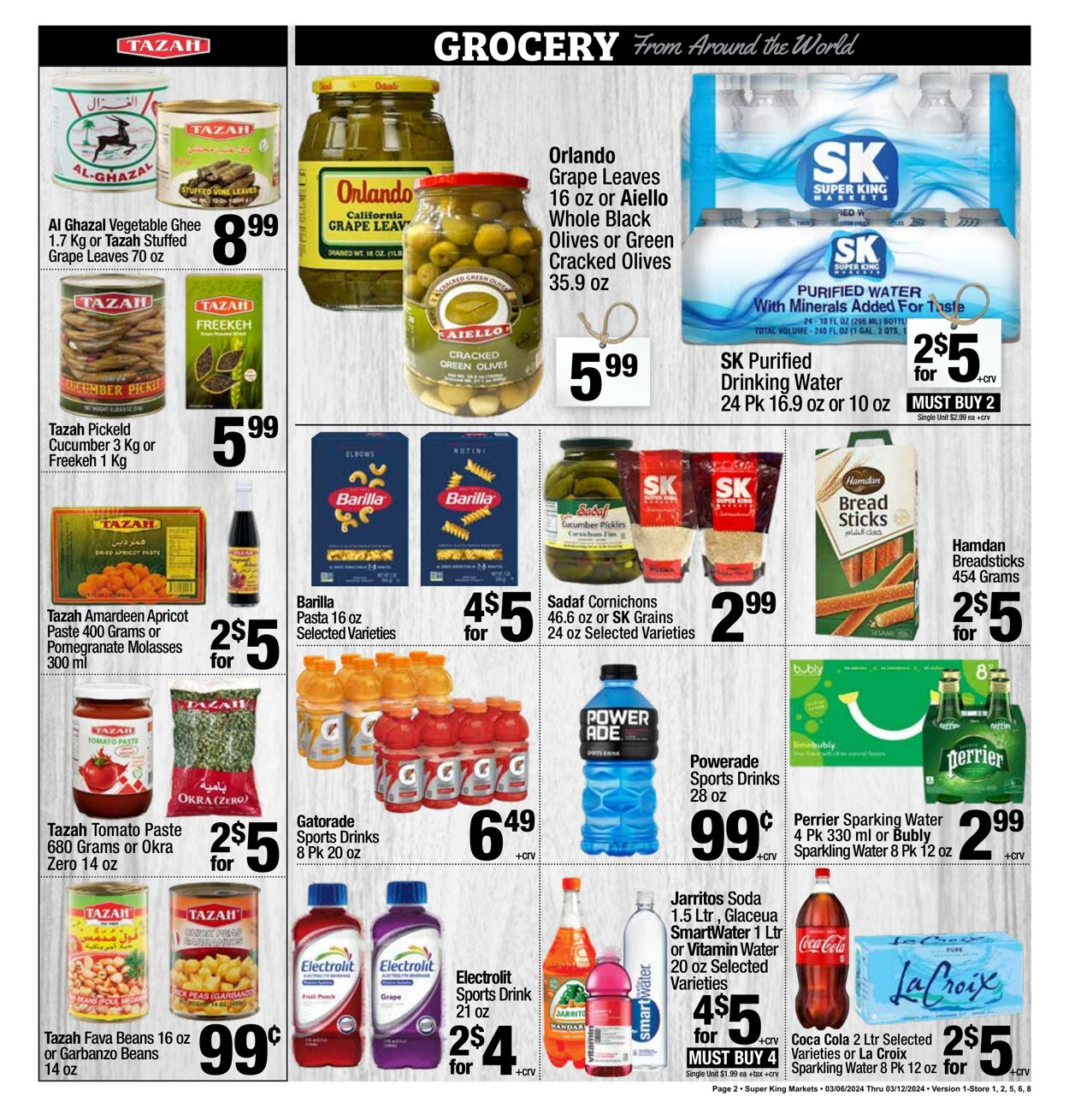 Weekly ad Super King Markets 03/06/2024 - 03/12/2024