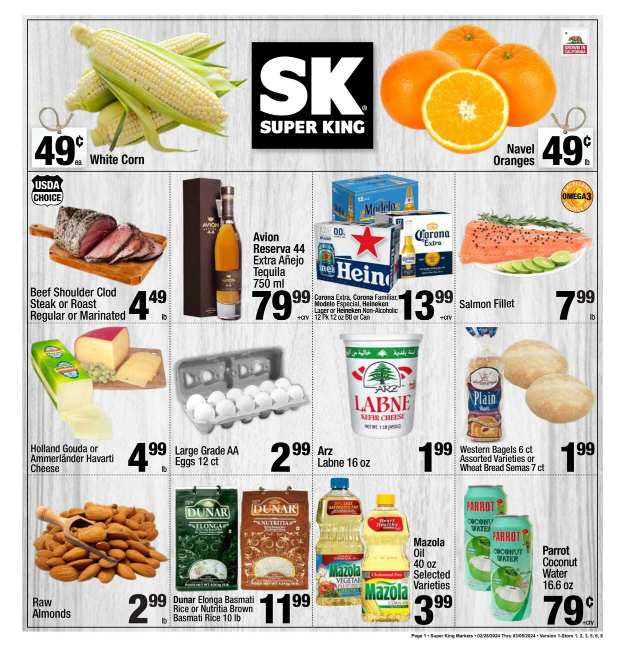 Weekly ad Super King Markets - super king markets Feb 28, 2024 - Mar 5, 2024