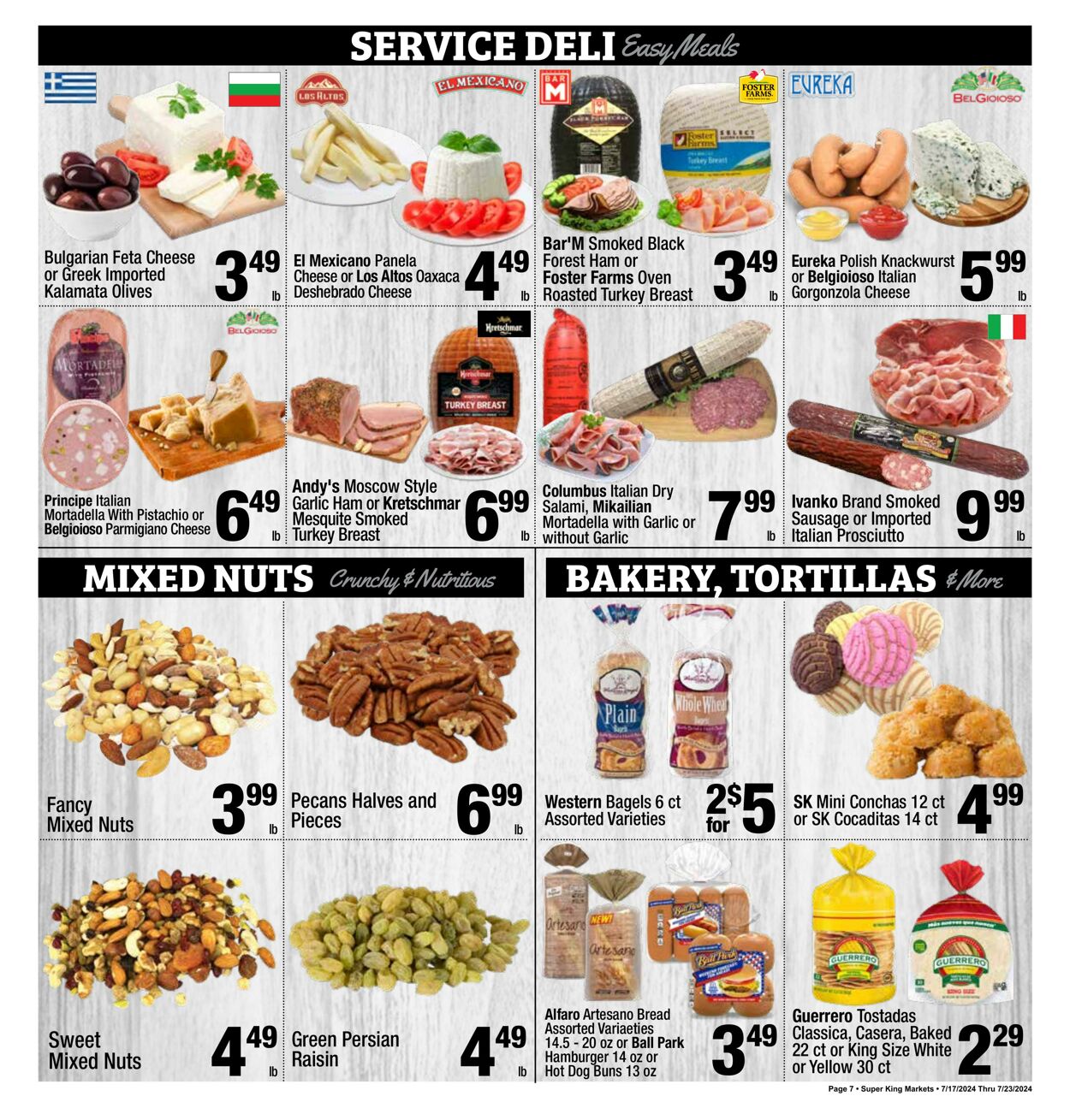 Weekly ad Super King Markets 07/17/2024 - 07/23/2024