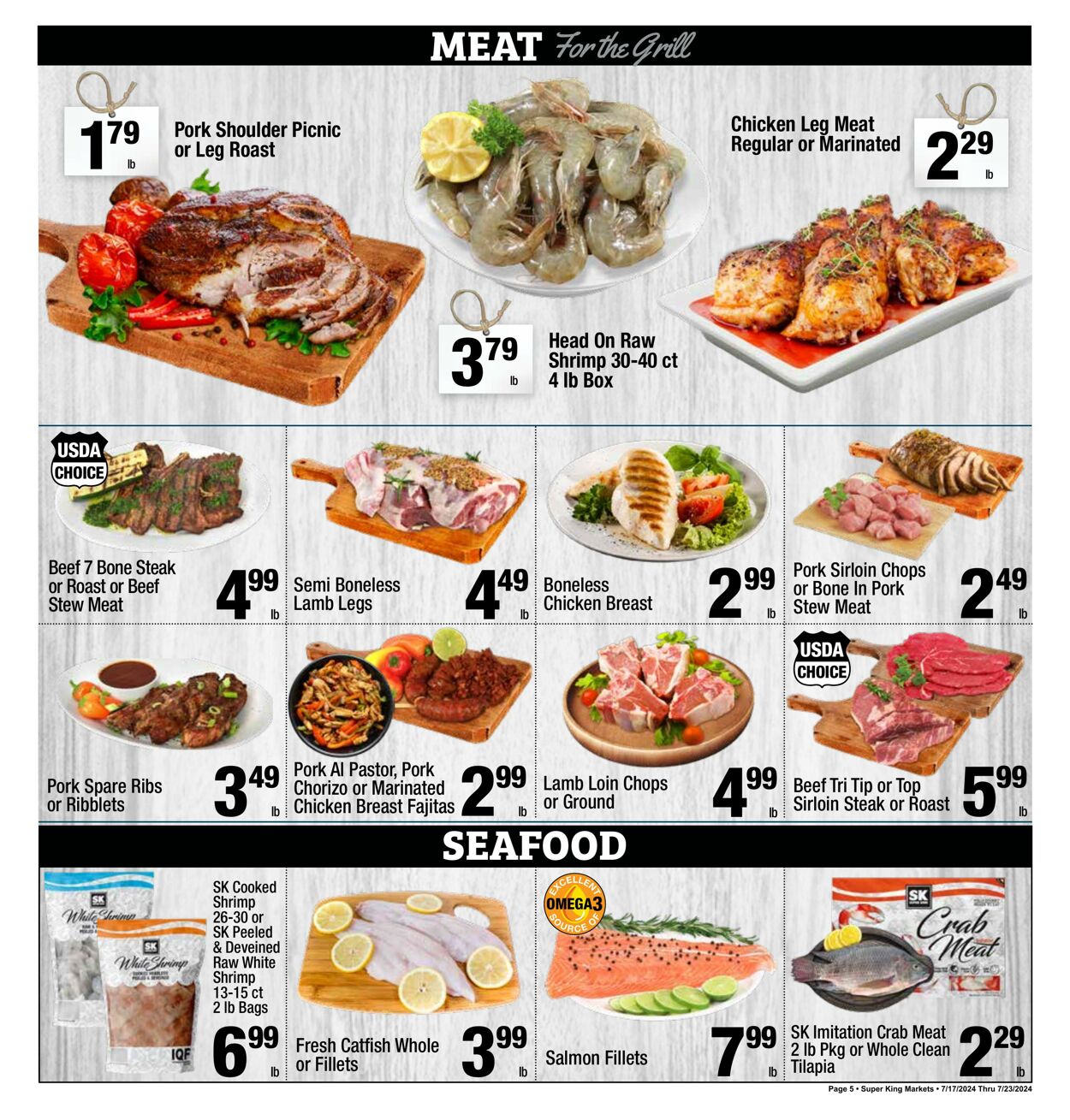 Weekly ad Super King Markets 07/17/2024 - 07/23/2024