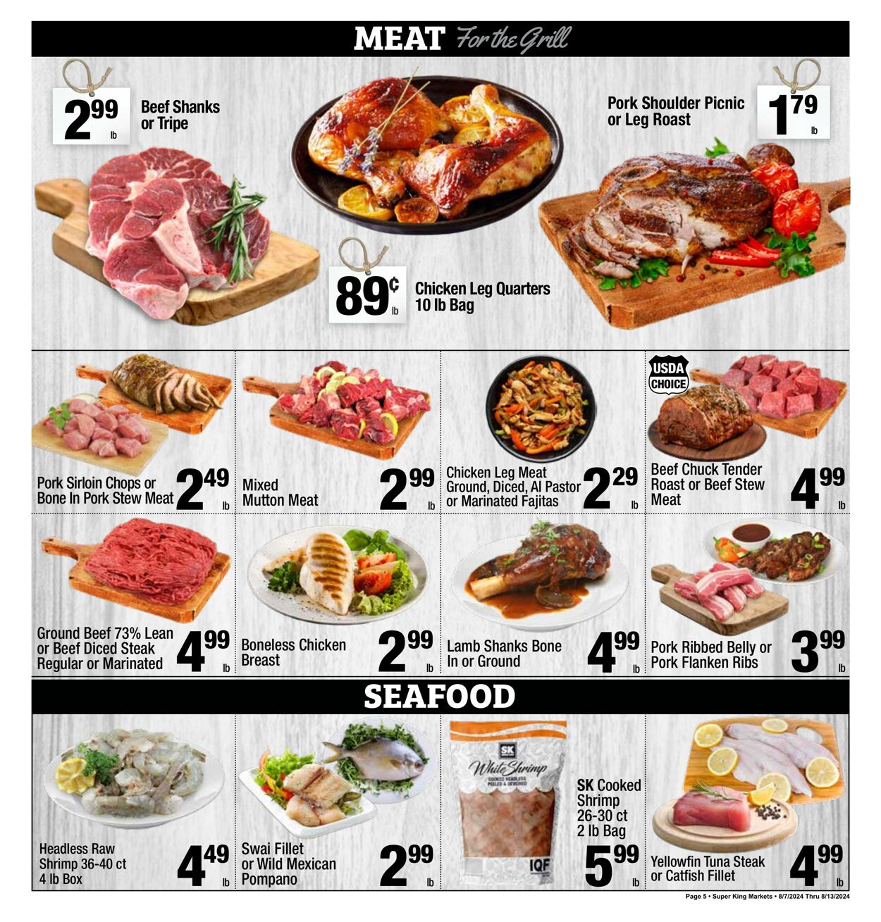 Weekly ad Super King Markets 08/07/2024 - 08/13/2024