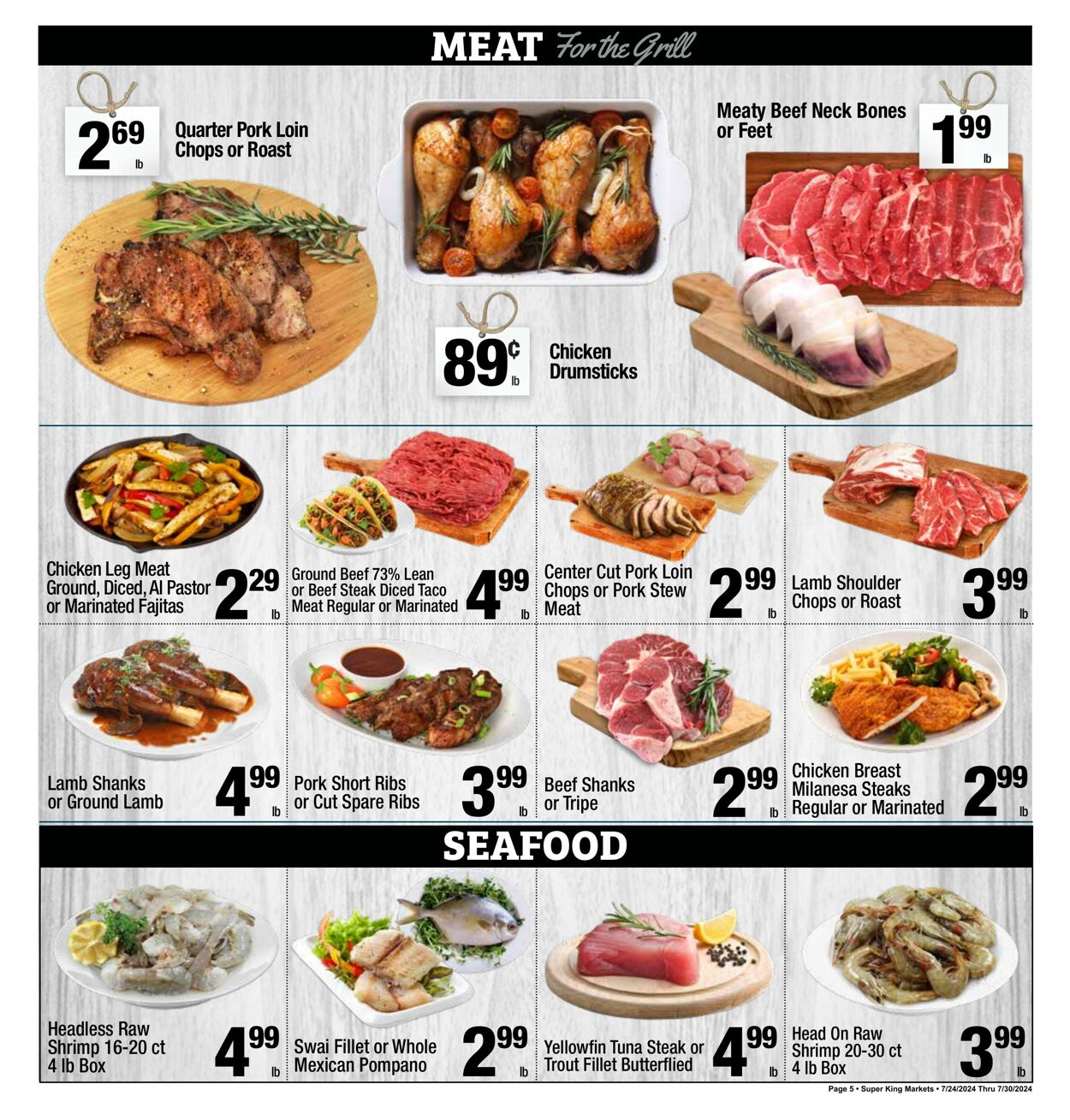 Weekly ad Super King Markets 07/24/2024 - 07/30/2024