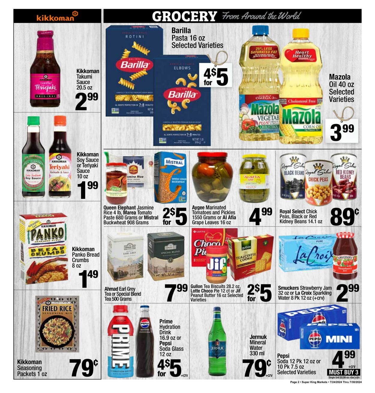 Weekly ad Super King Markets 07/24/2024 - 07/30/2024