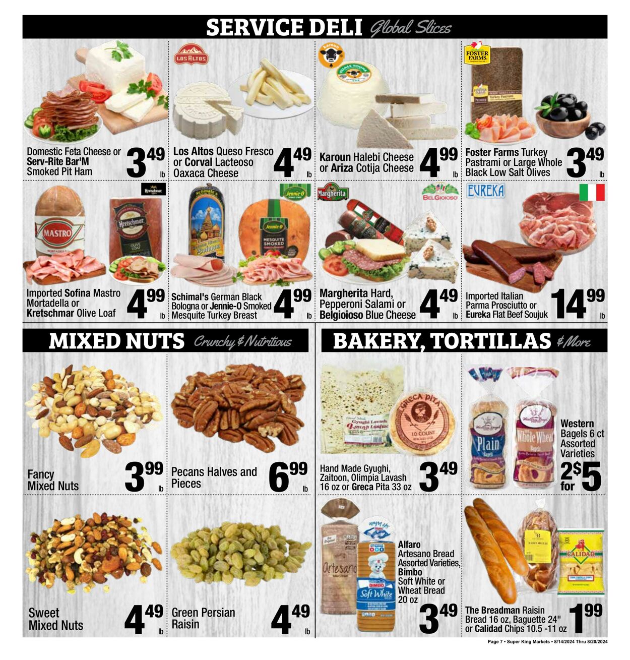 Weekly ad Super King Markets 08/14/2024 - 08/20/2024