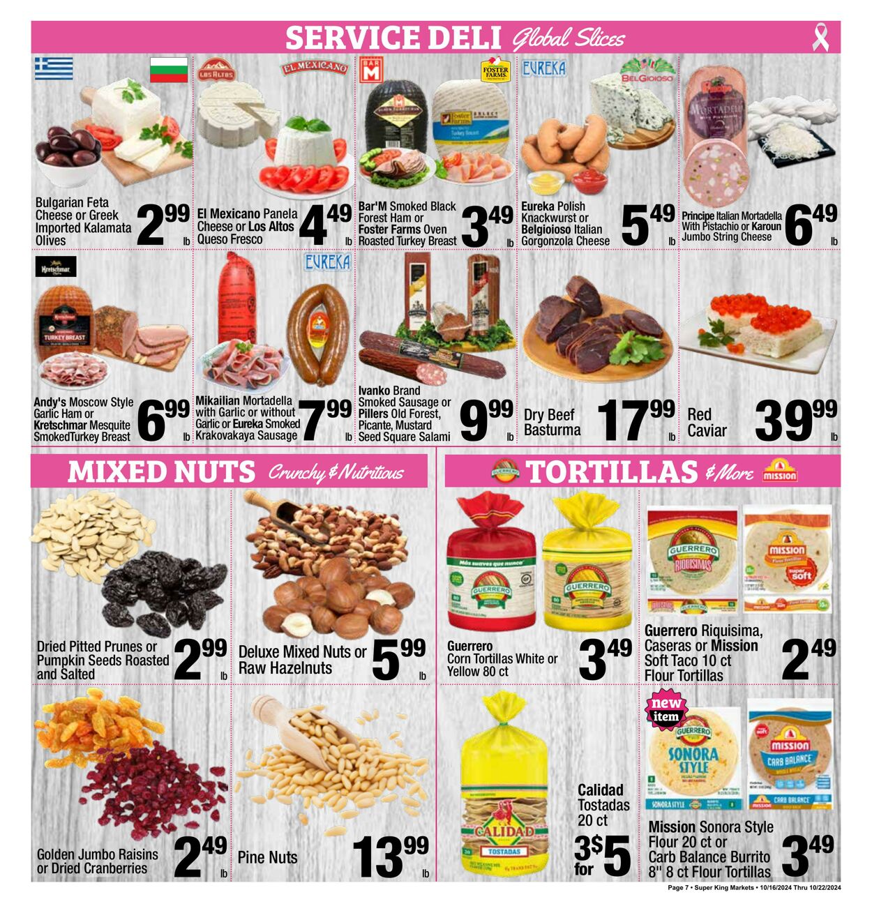 Weekly ad Super King Markets 10/16/2024 - 10/22/2024