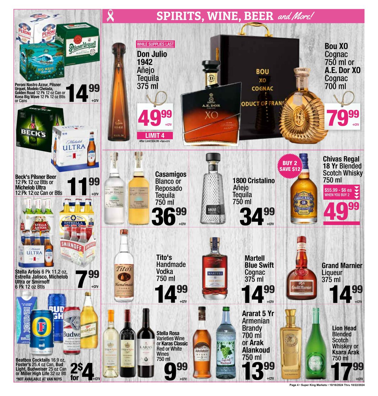 Weekly ad Super King Markets 10/16/2024 - 10/22/2024