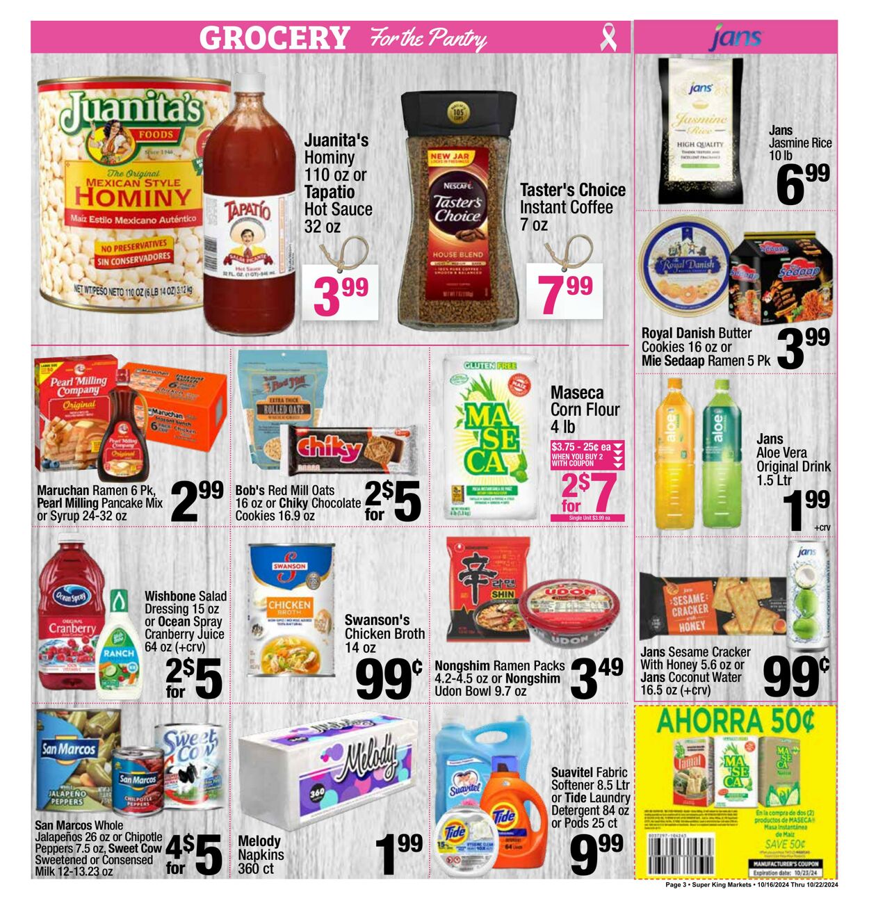 Weekly ad Super King Markets 10/16/2024 - 10/22/2024