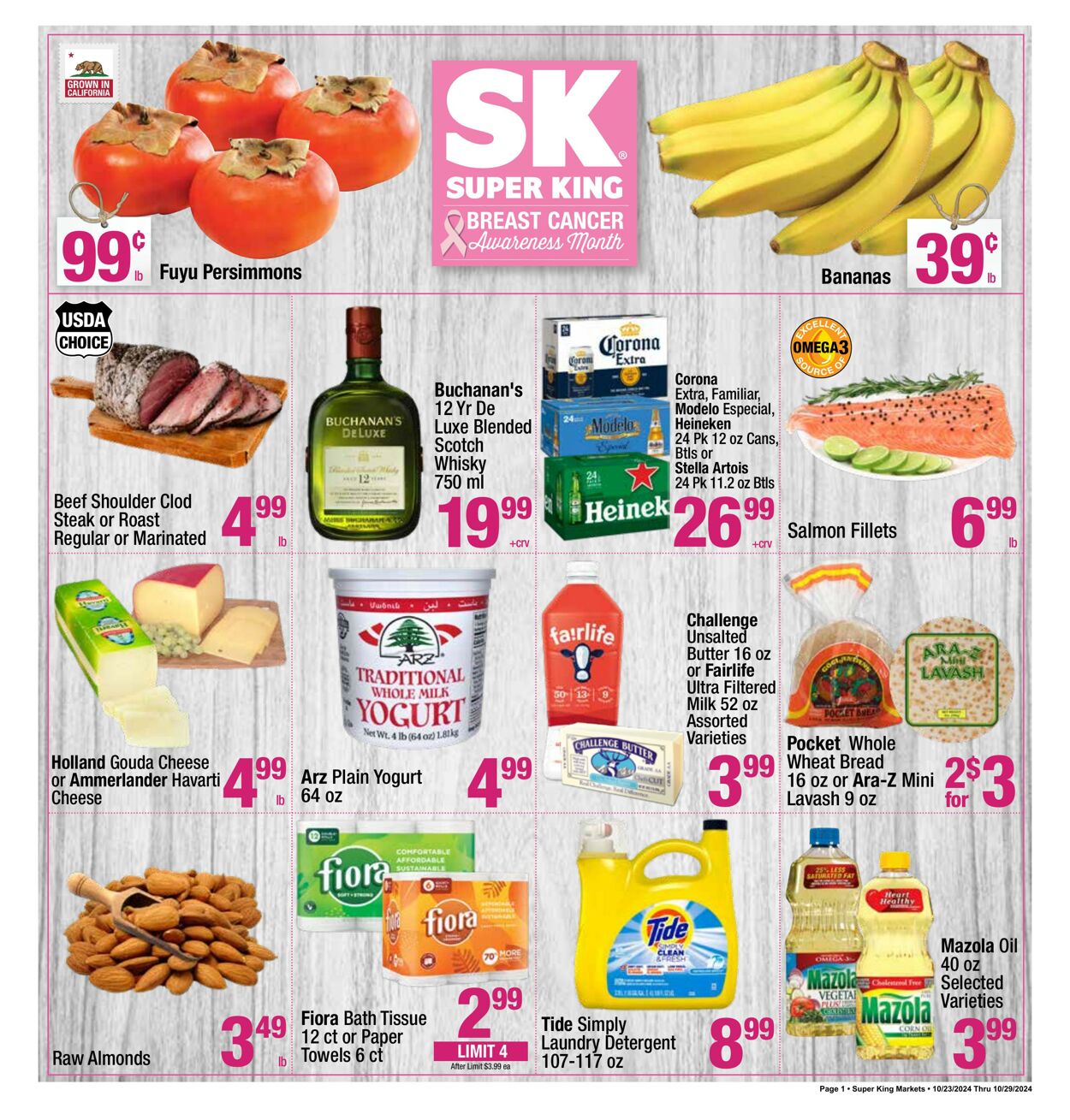 Weekly ad Super King Markets 10/23/2024 - 10/29/2024