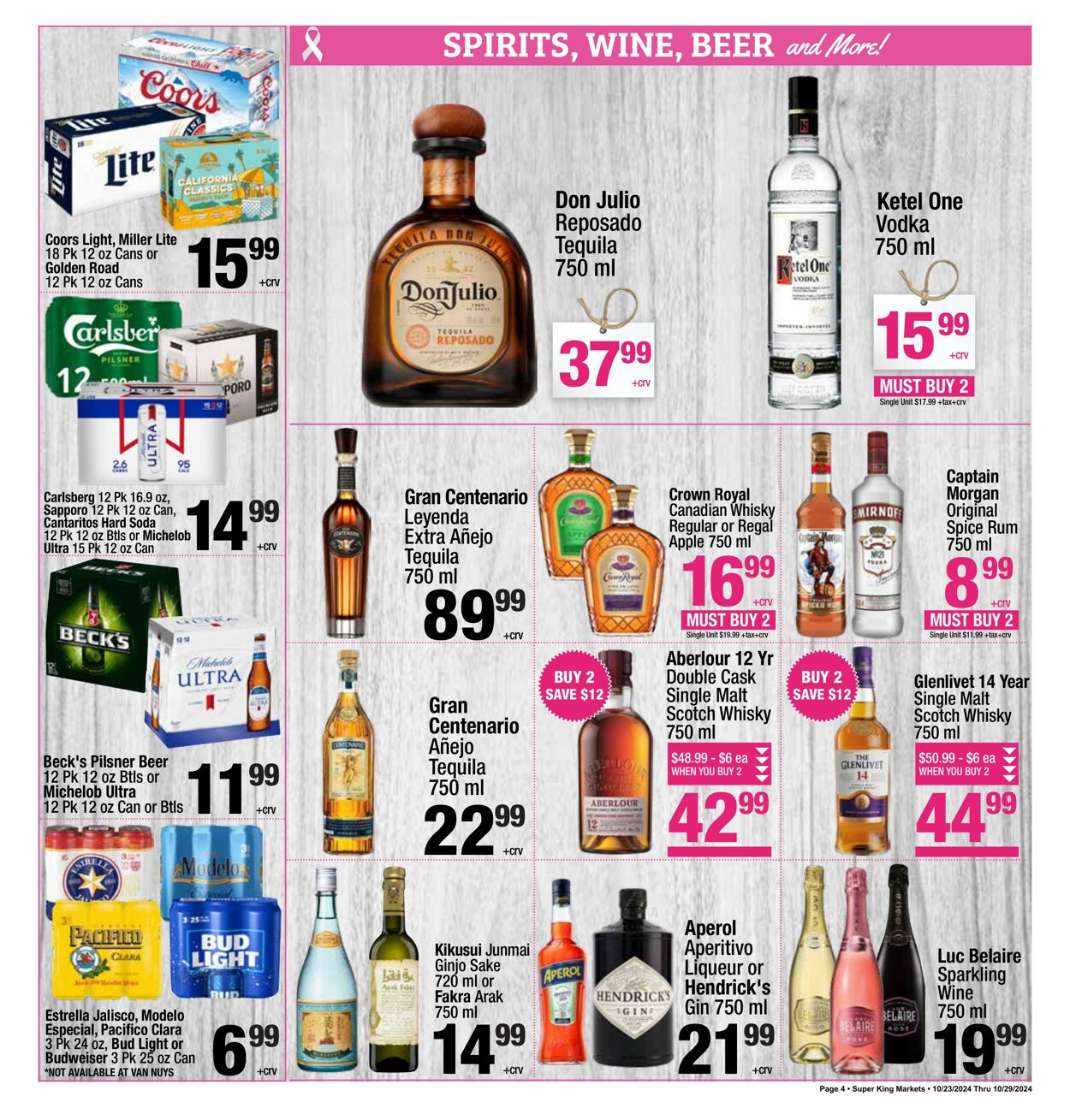 Weekly ad Super King Markets 10/23/2024 - 10/29/2024