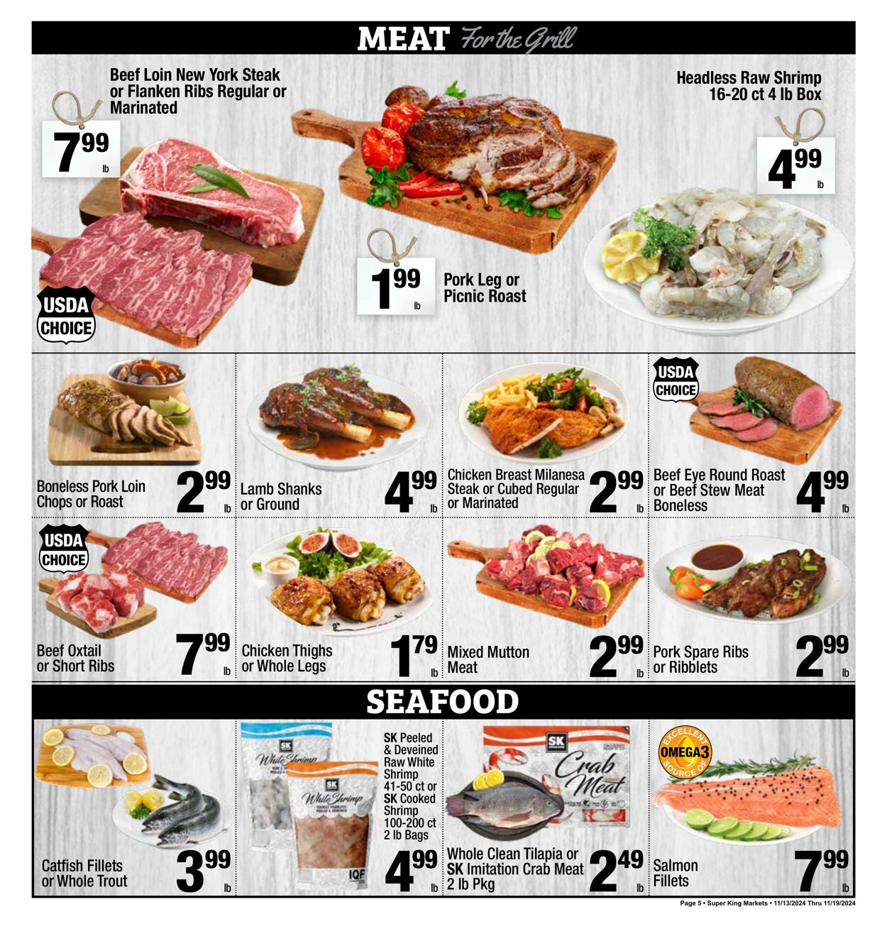 Weekly ad Super King Markets 11/13/2024 - 11/19/2024