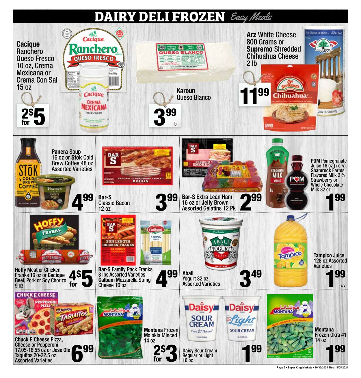 Weekly ad Super King Markets 10/30/2024 - 11/05/2024